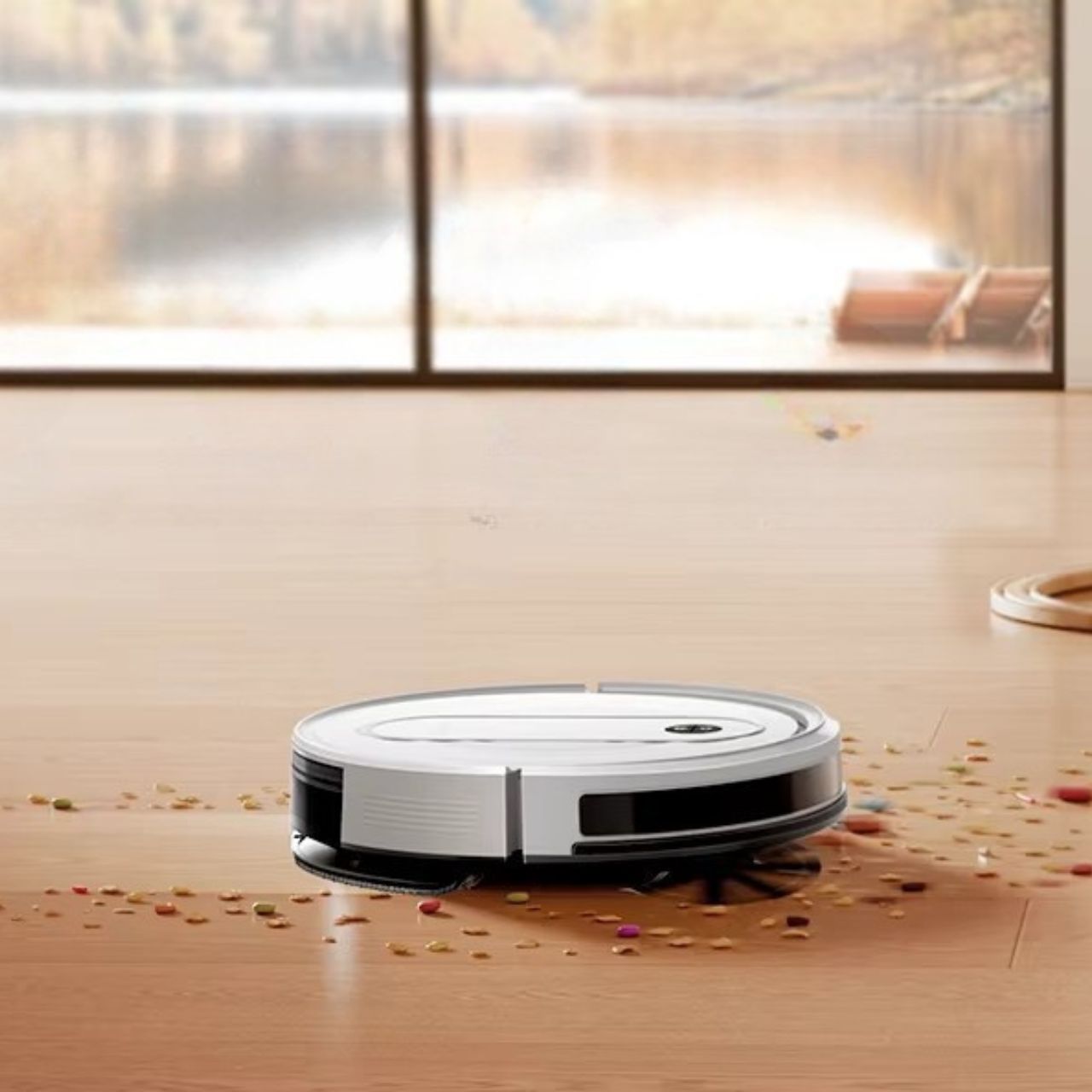 Robot sprzątający Laresar P10 Automatyczny odkurzacz mopujący moc 4500Pa