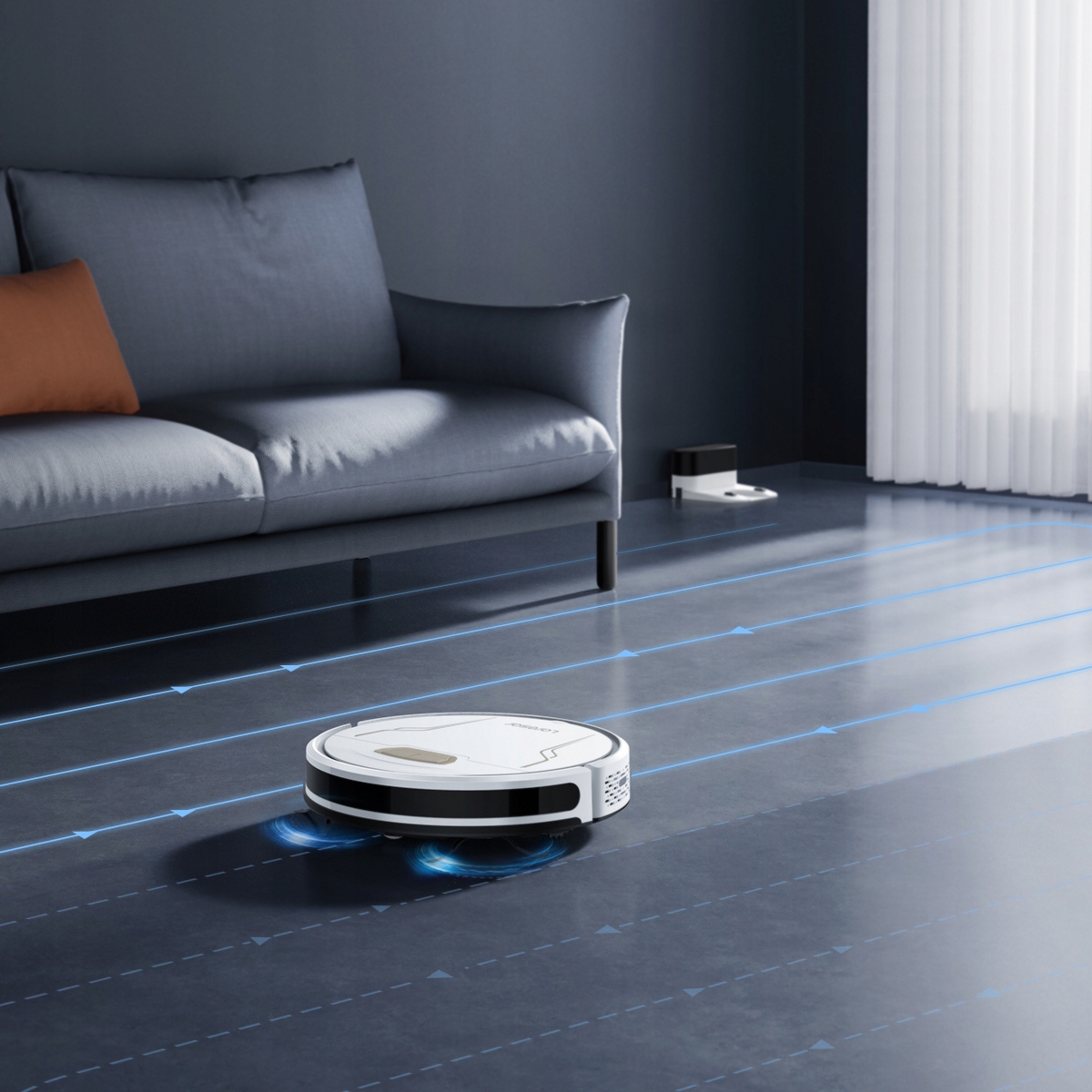 3w1 Robot sprzątający mopujący Odkurzacz z mopem WiFi Mocny 4000Pa automat