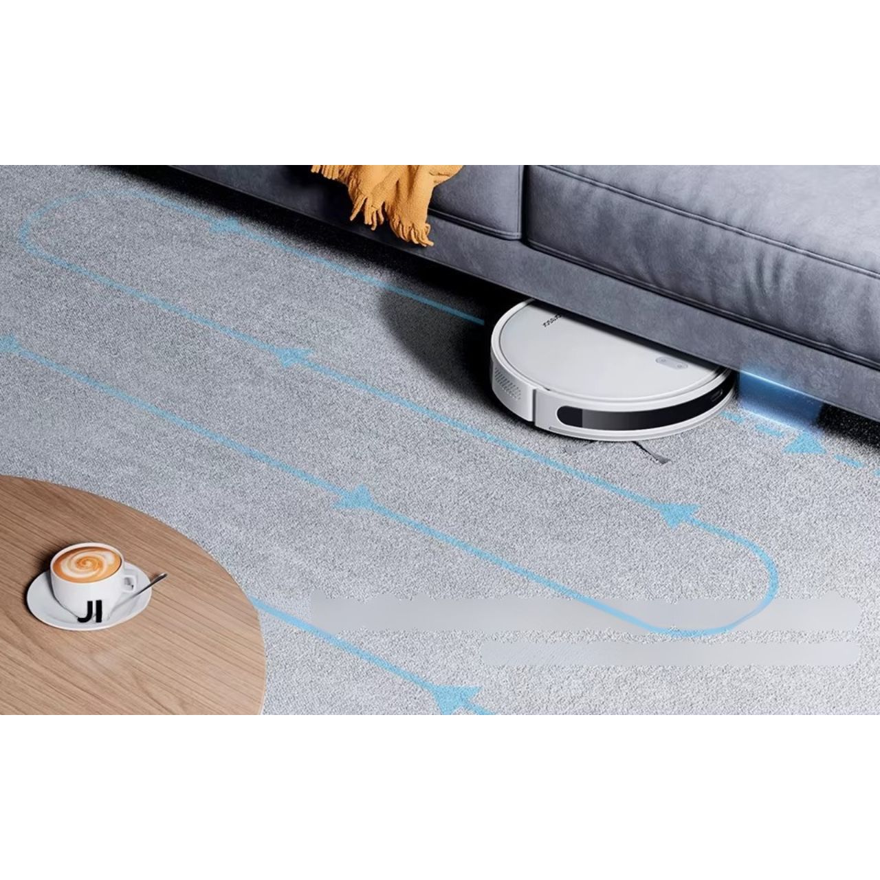 Robot sprzątający Laresar L10 Odkurzacz i mop automatyczny moc 6500Pa