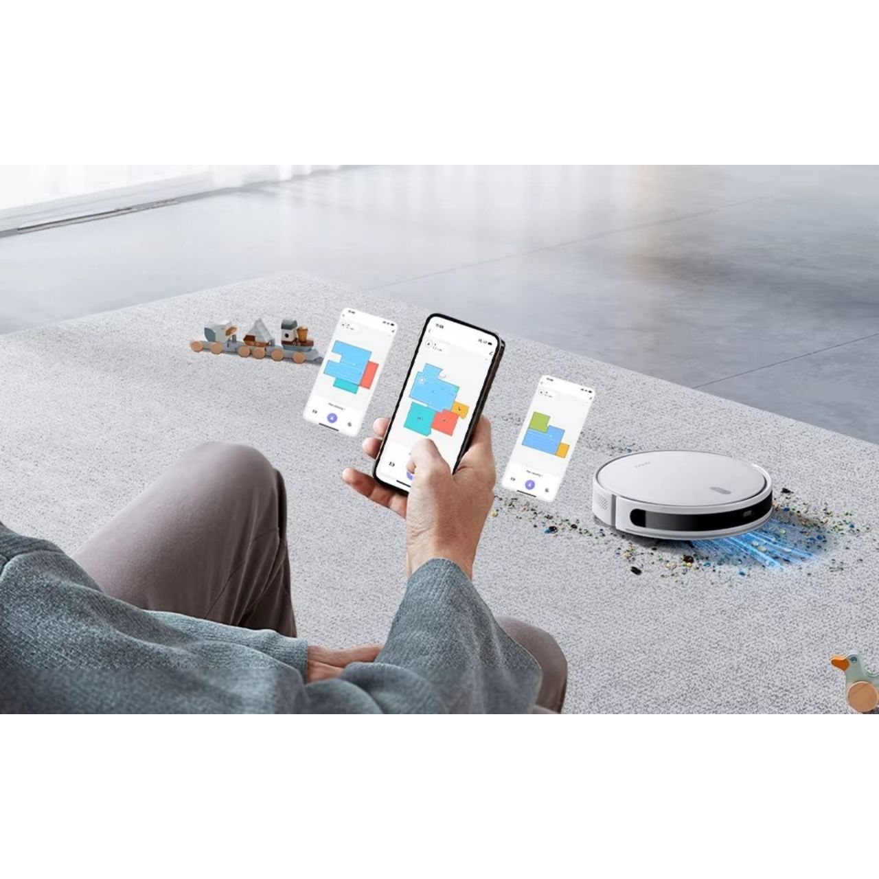 Robot sprzątający Laresar L10 Odkurzacz i mop automatyczny moc 6500Pa