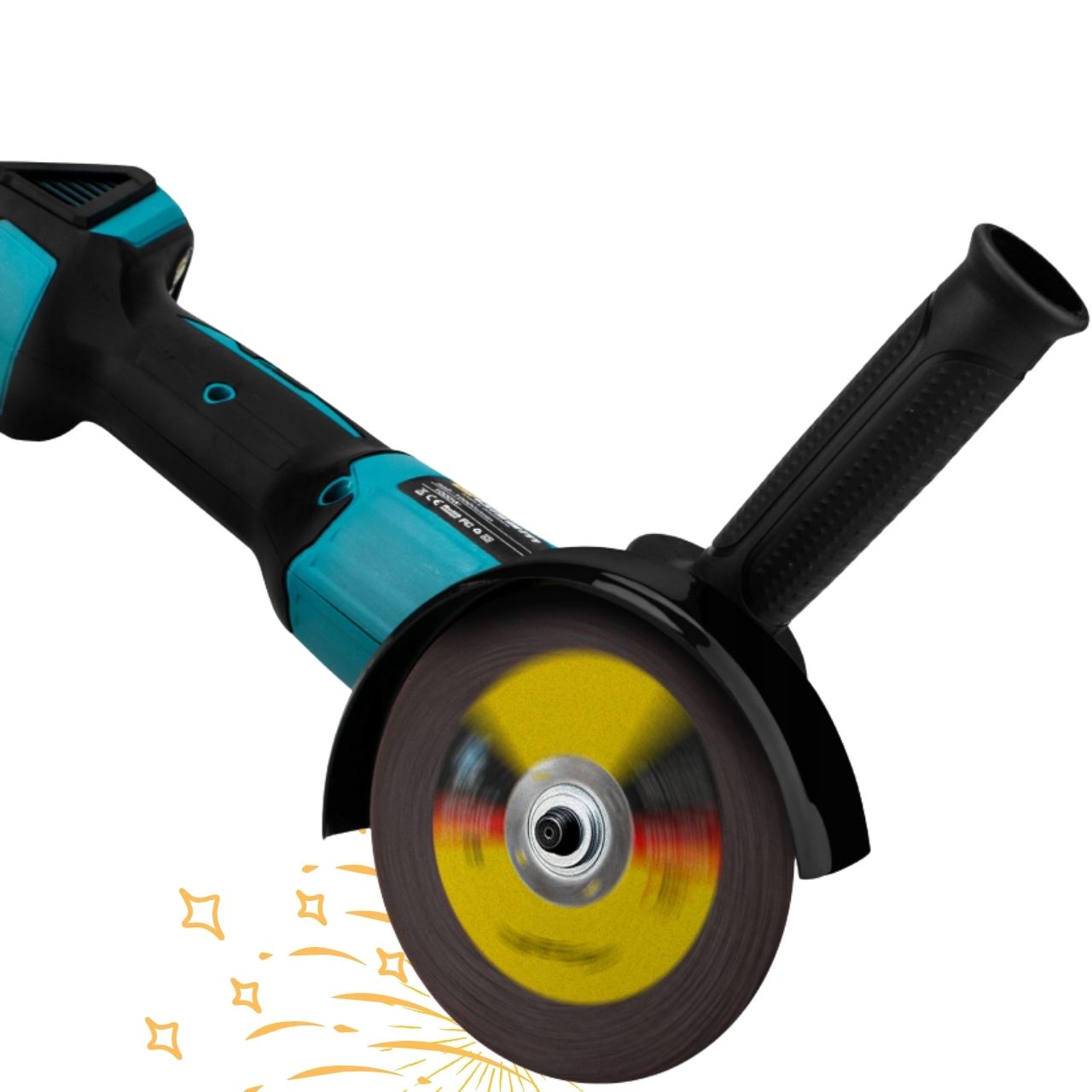 Szlifierka kątowa akumulatorowa do systemu 18V serii B (BL1840B) +box 2 aku