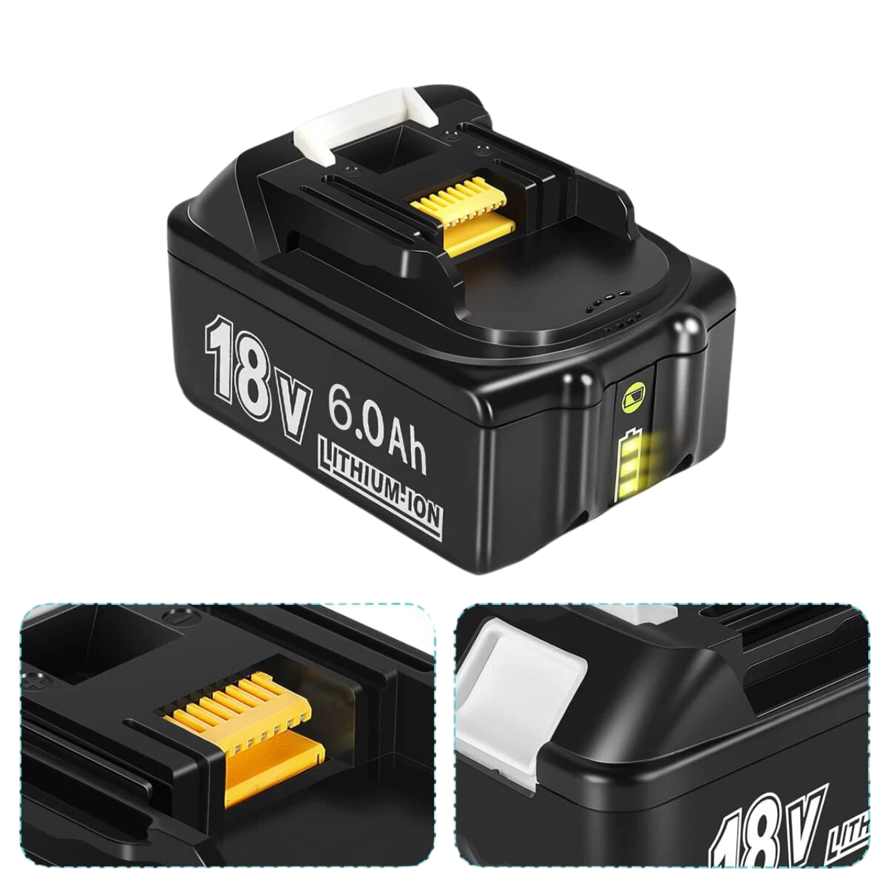 Akumulator Zamiennik do Makita 1x 18V 6Ah BL1840 BL1850 +Ładowarka 14.4-18V