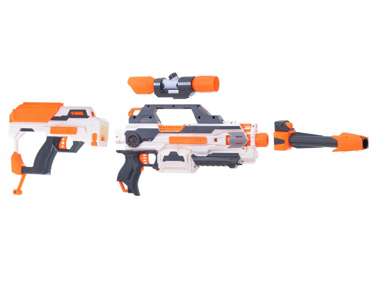KARABIN BLASTER MODULAR 5W1 KOMPATYBILNY Z NERF