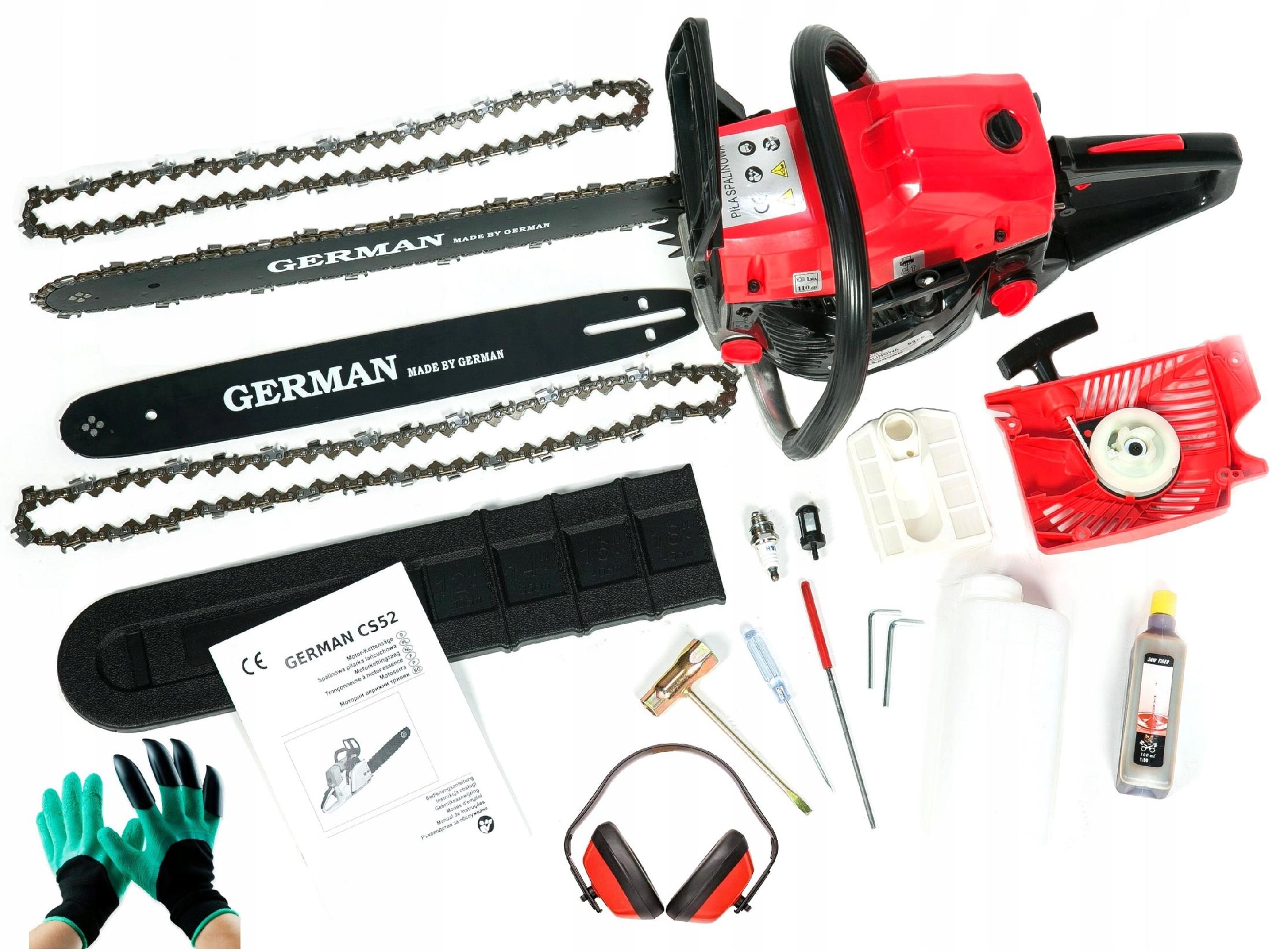 PIŁA SPALINOWA PILARKA ŁAŃCUCHOWA 5.2KM + ZESTAW