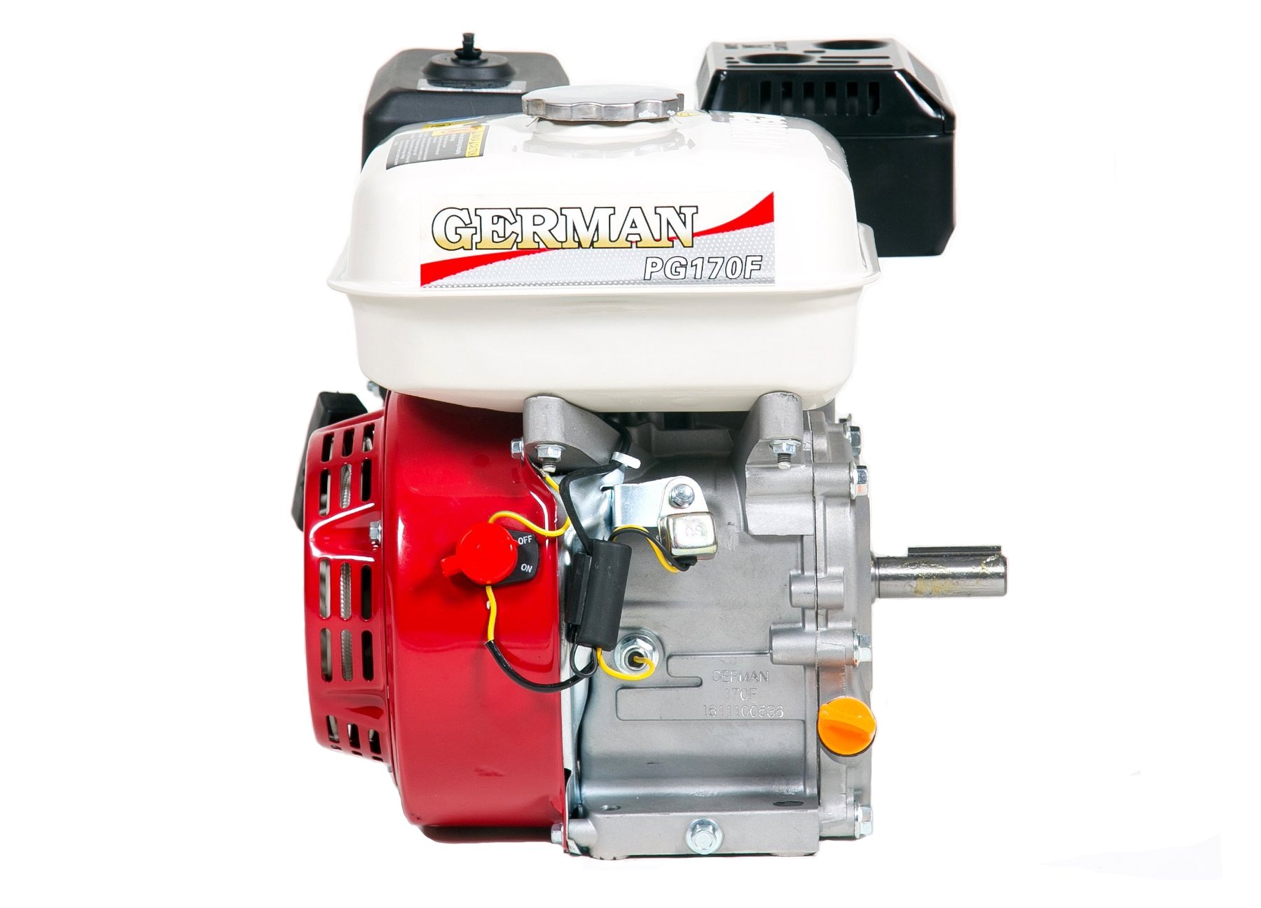 Silnik spalinowy GERMAN 7,5KM GX160 GX200 19mm +OL