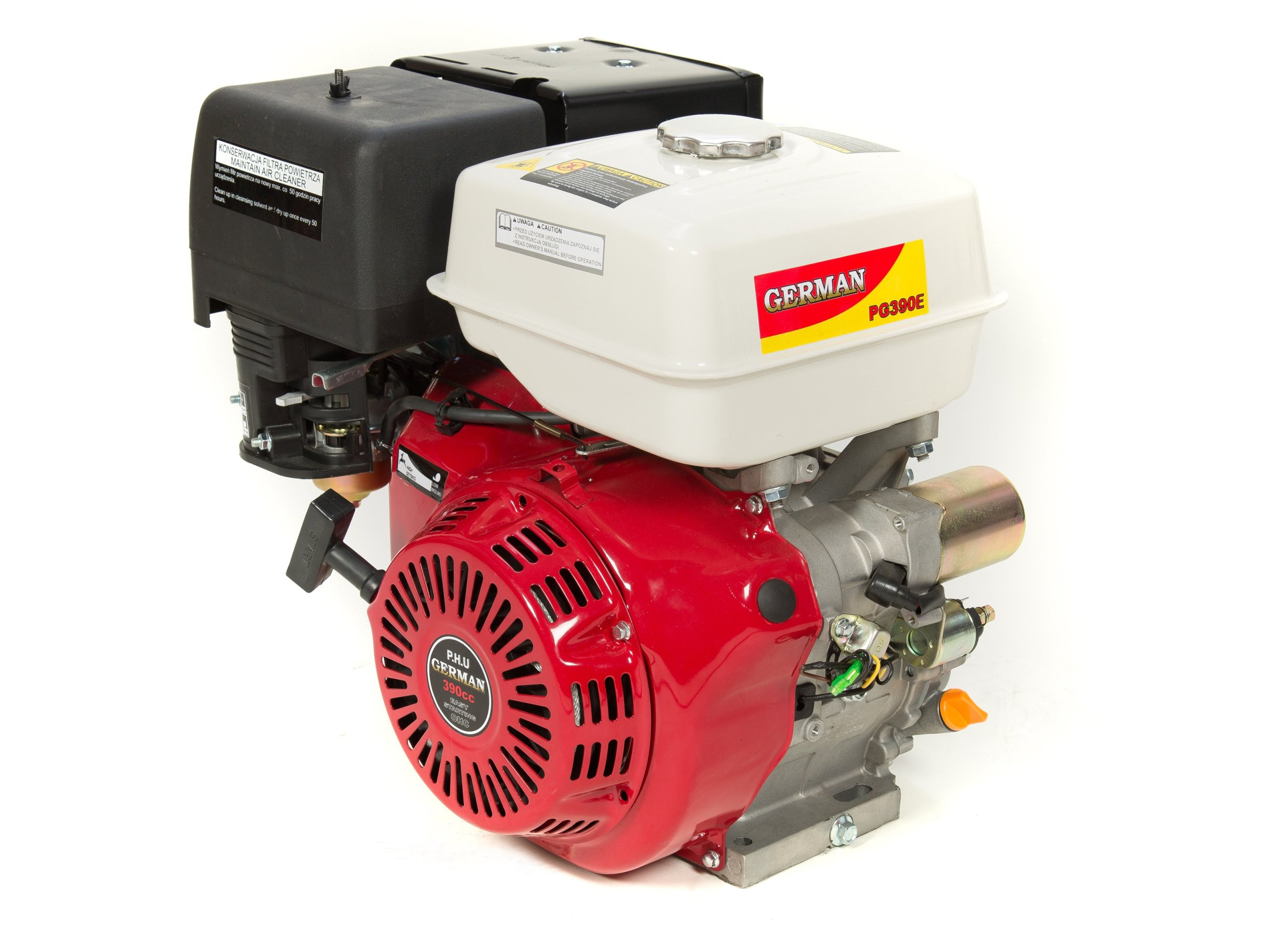 SILNIK SPALINOWY GERMAN 13KM GX390 ZAGĘSZCZARKA