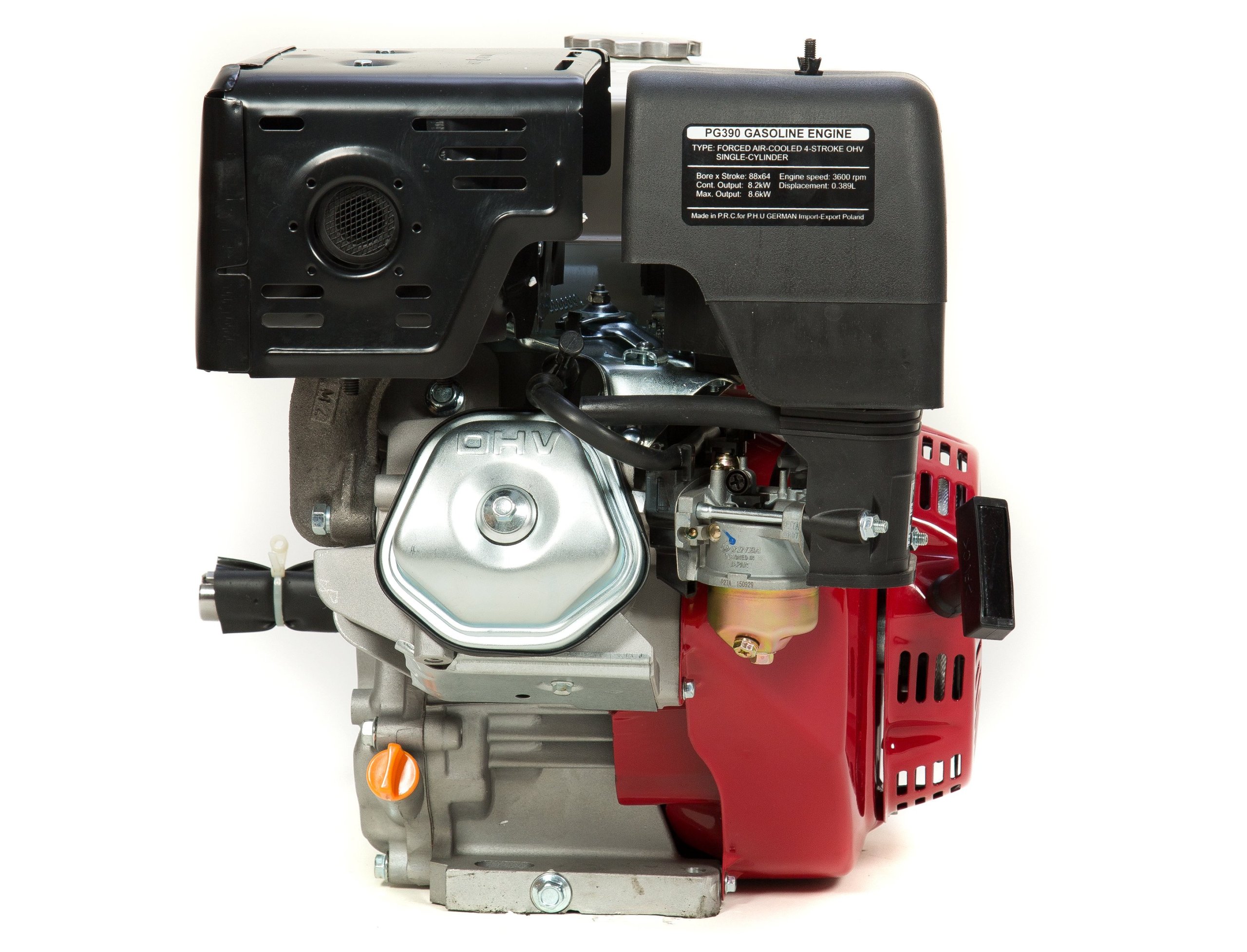 SILNIK SPALINOWY GERMAN 13KM GX390 ZAGĘSZCZARKA
