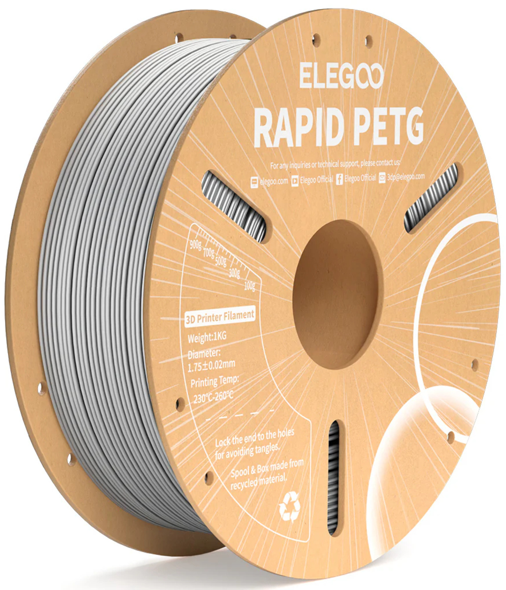 Elegoo Rapid PETG Black 1kg 1