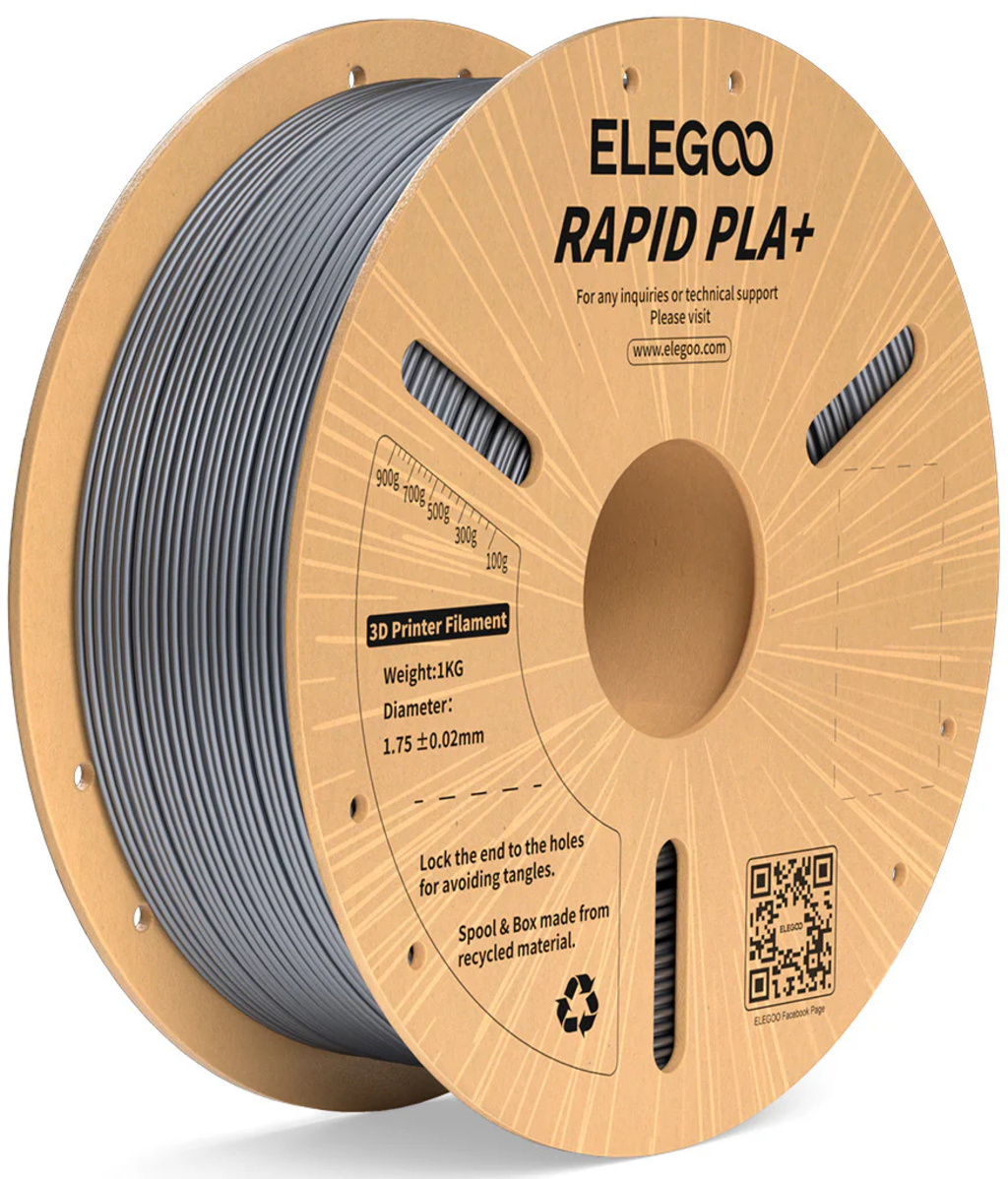 Elegoo Rapid PLA+ Grey 1kg 1