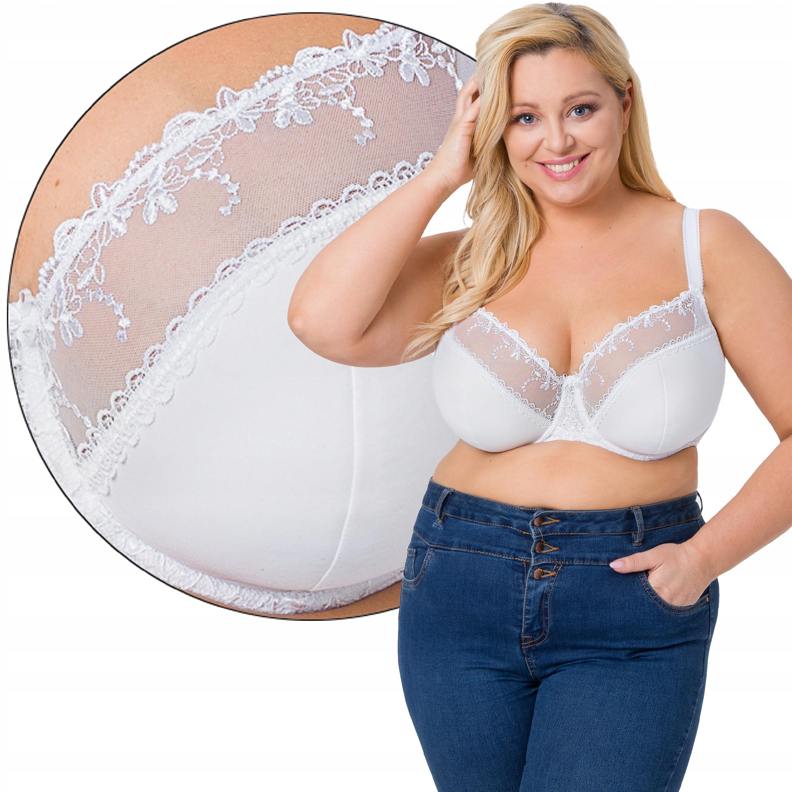 AVA biustonosz MAXI AV-1030 SEMI-SOFT biały 105F