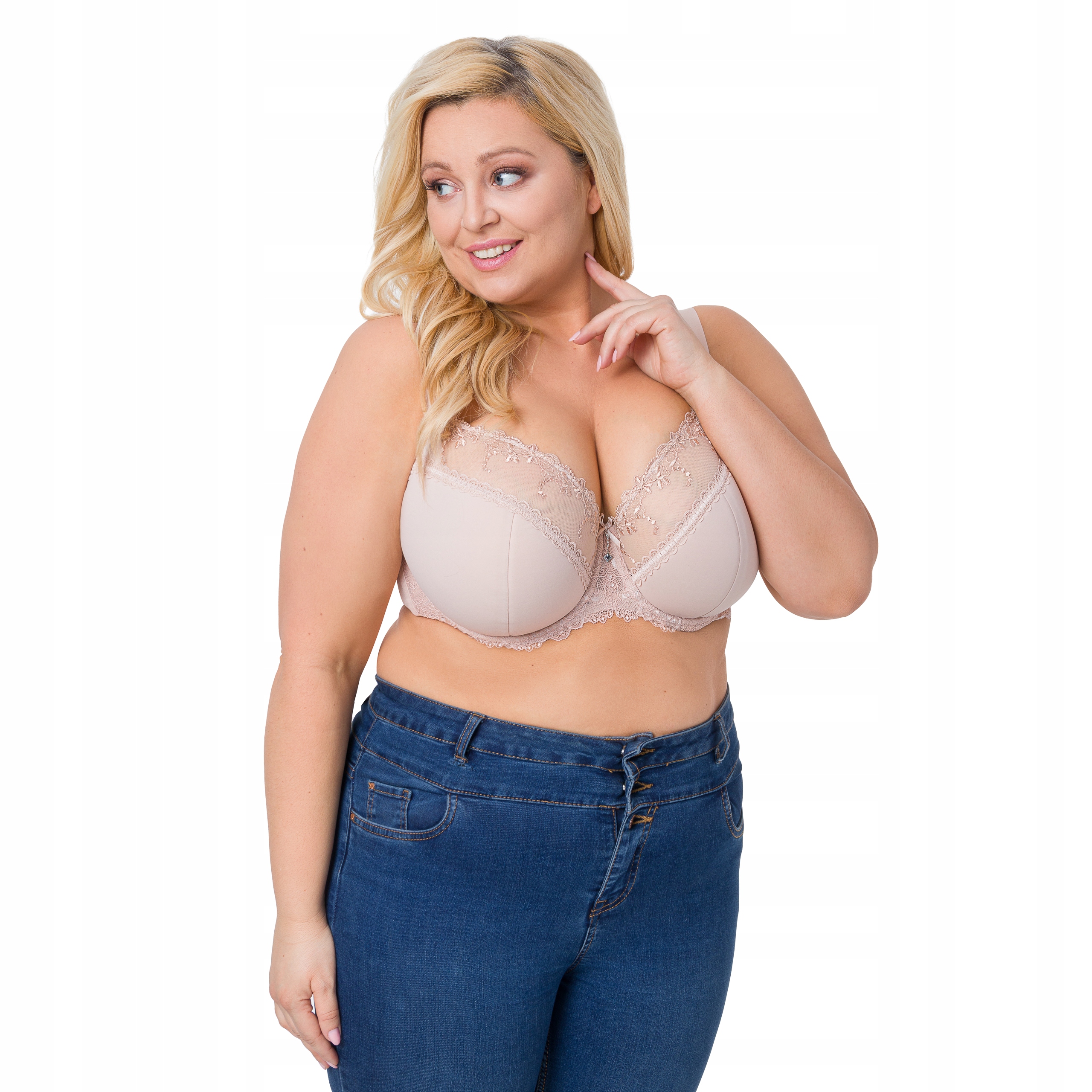 AVA biustonosz AV-1030 SEMI-SOFT beżowy 80G