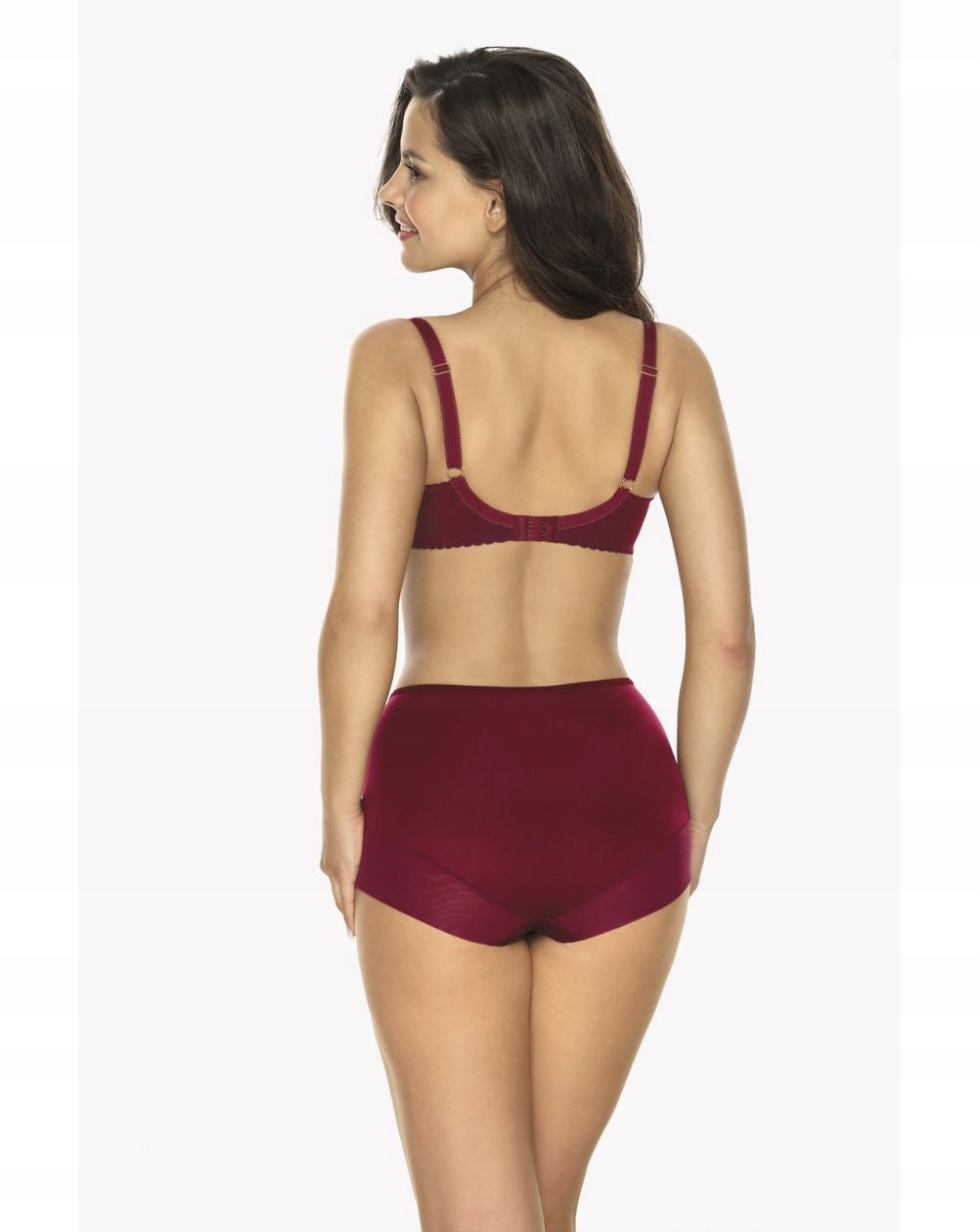 Biustonosz full cup GAIA JESSI 1036, Bordo, 75C