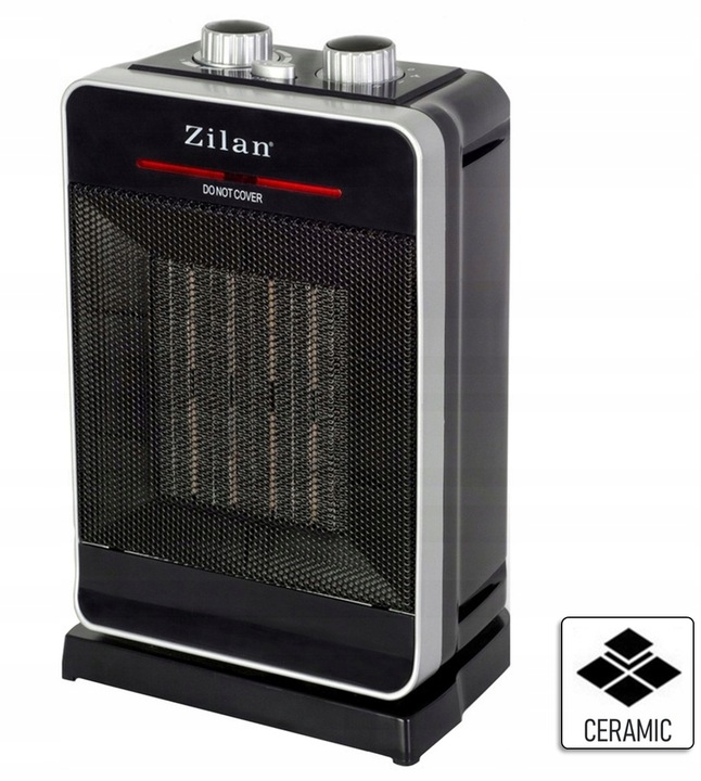 TERMOWENTYLATOR GRZEJNIK CERAMICZNY ZILAN 2000W