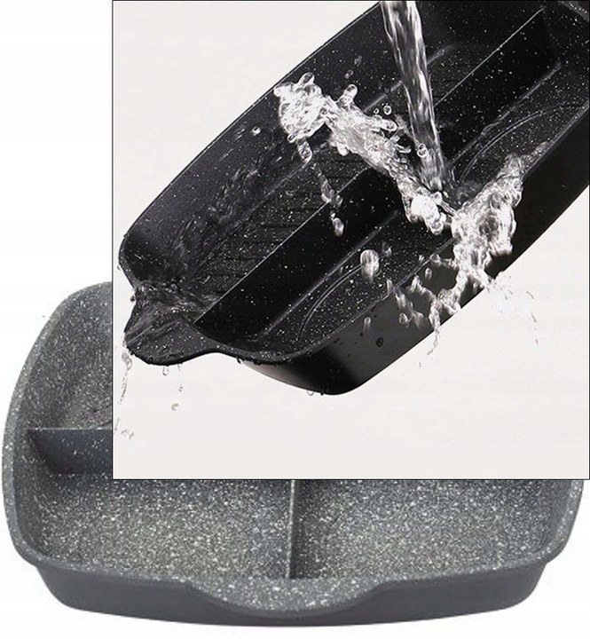 PATELNIA SEGMENTOWA MARMUROWA 28CM