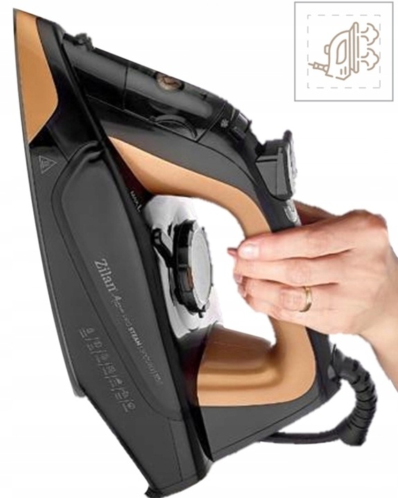 ŻELAZKO ELEKTRYCZNE AURUM TOUCH STRAŻAK 3000W