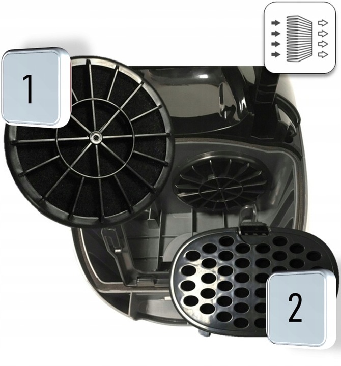 ODKURZACZ ZILAN WORKOWY ZILAN MEGA MOC 2L 860W AKCESORIA XXL