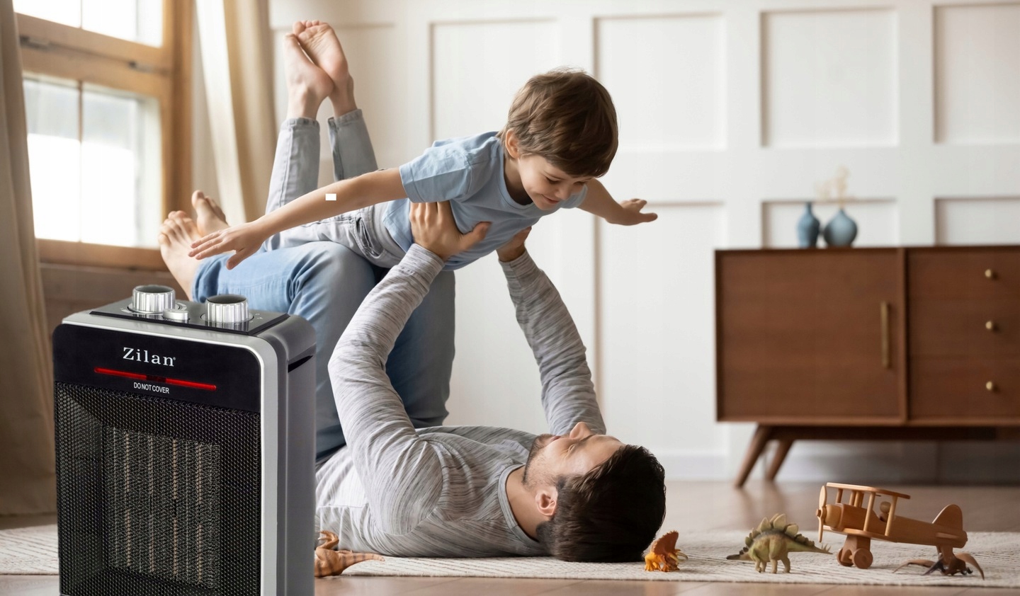 TERMOWENTYLATOR GRZEJNIK CERAMICZNY ZILAN 2000W