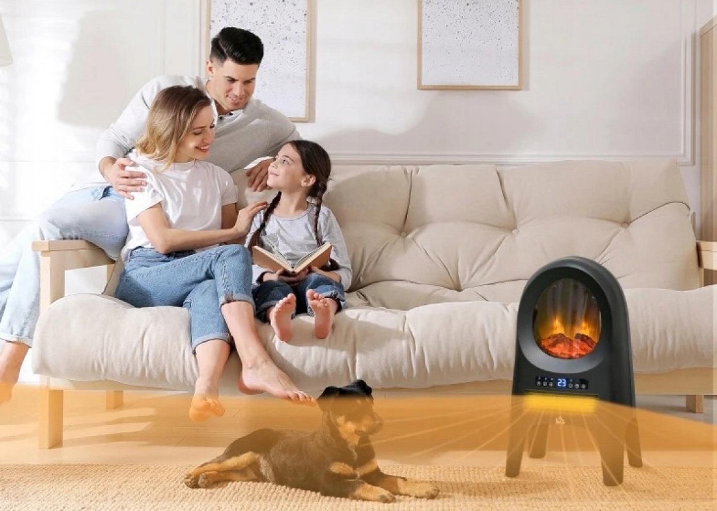 Termowentylator Zilan Ceramic Fan Heater 2000 W