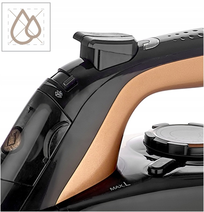 ŻELAZKO ELEKTRYCZNE AURUM TOUCH STRAŻAK 3000W