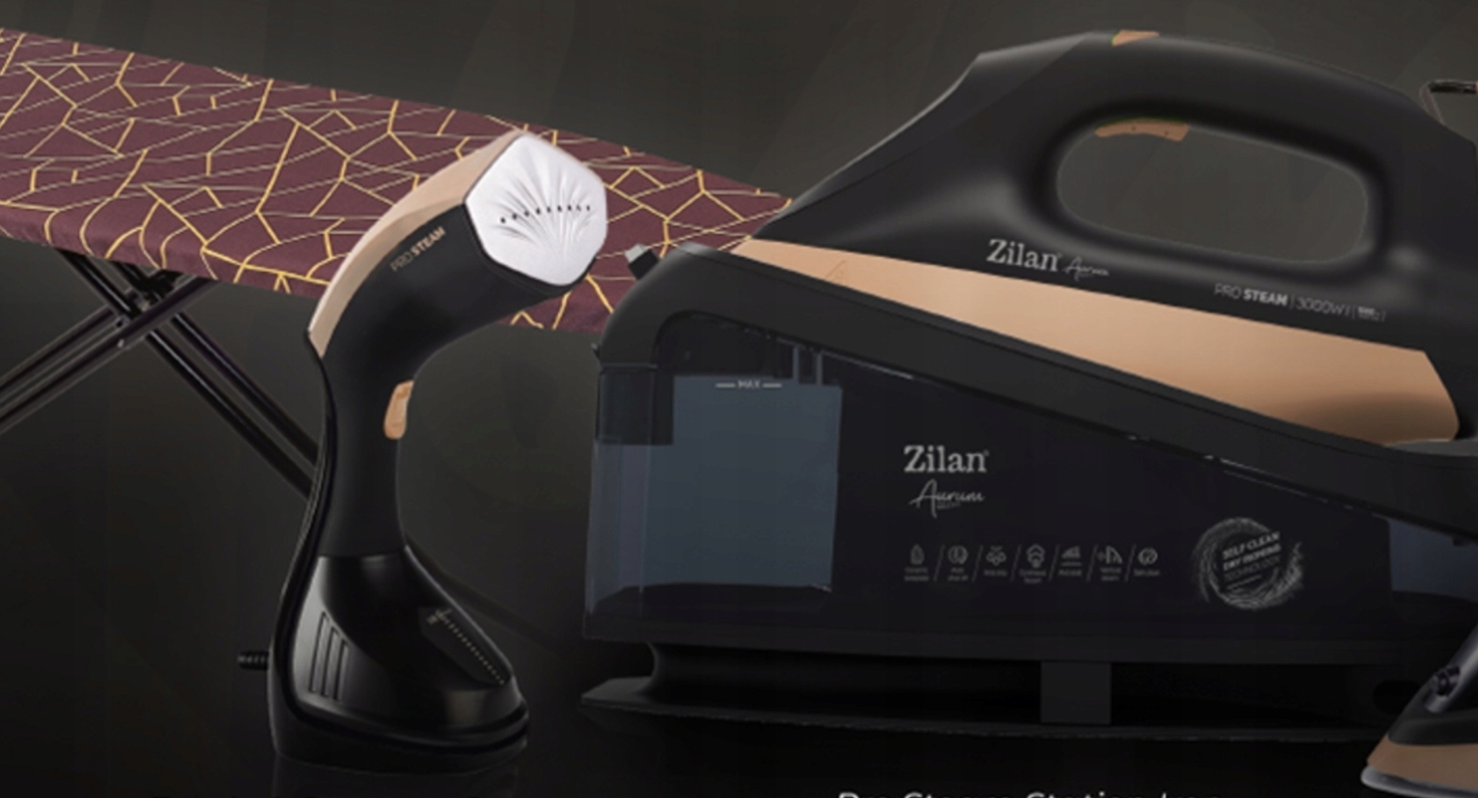 ŻELAZKO ELEKTRYCZNE AURUM TOUCH STRAŻAK 3000W