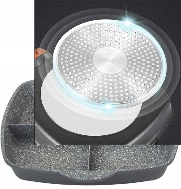 PATELNIA SEGMENTOWA MARMUROWA 28CM