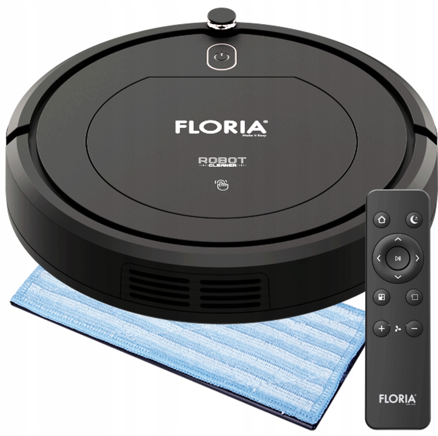 ROBOT SPRZĄTAJĄCY ODKURZACZ AUTOMATYCZNY BEZPRZEWODOWY HEPA+ PILOT 100M2