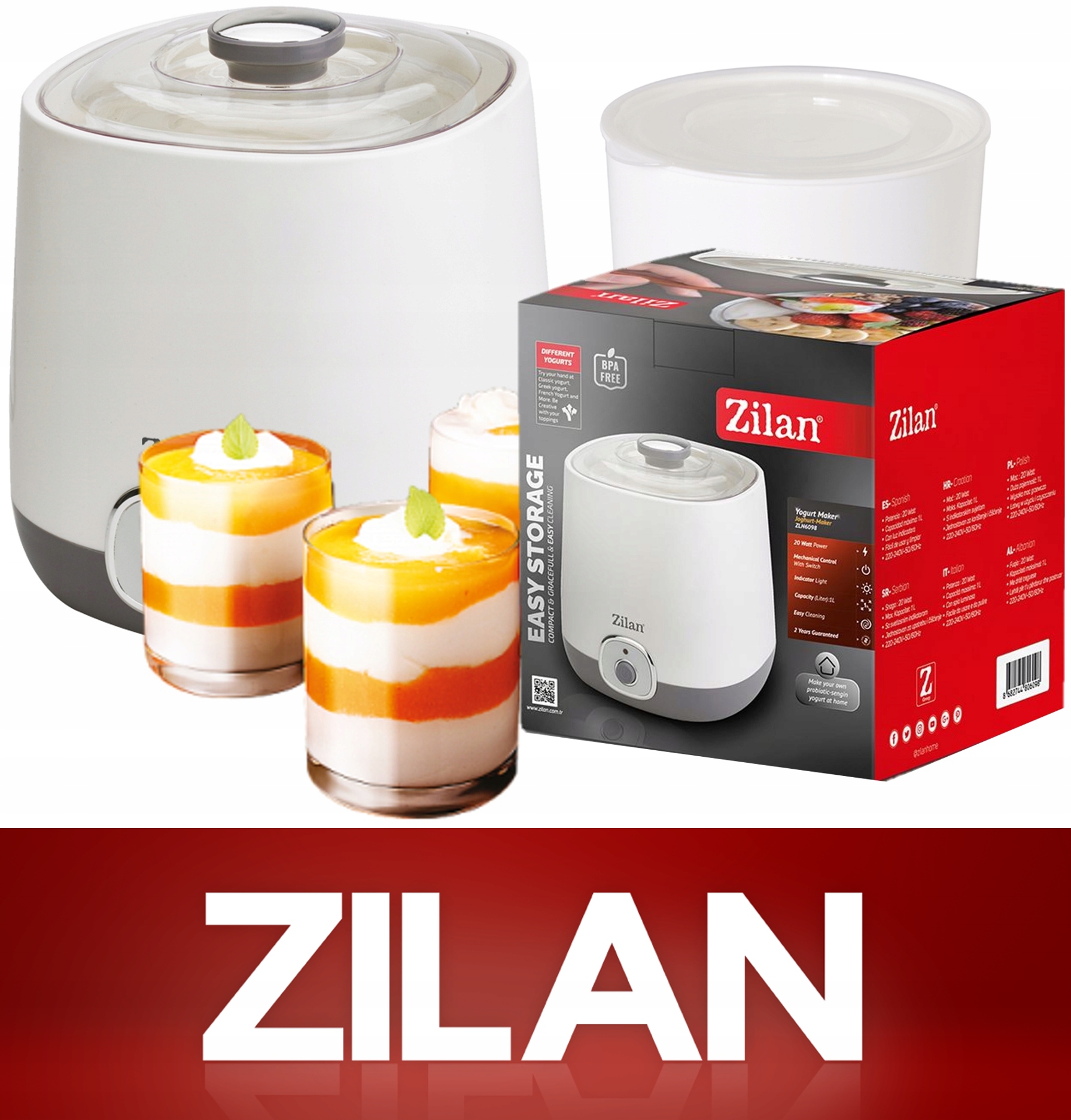 JOGURTOWNICA, AUTOMAT, 1000ML 20W