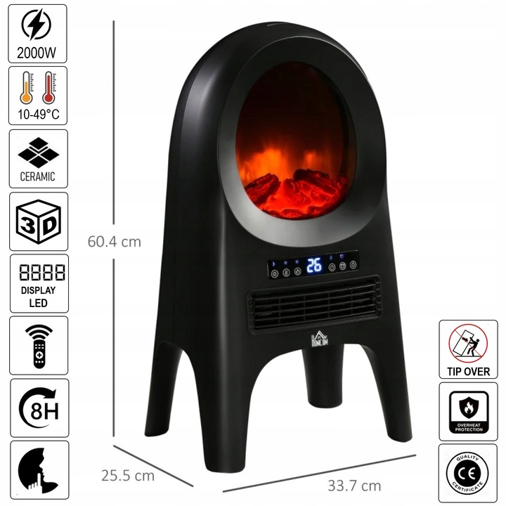 Termowentylator Zilan Ceramic Fan Heater 2000 W