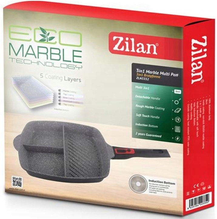 PATELNIA SEGMENTOWA MARMUROWA 28CM