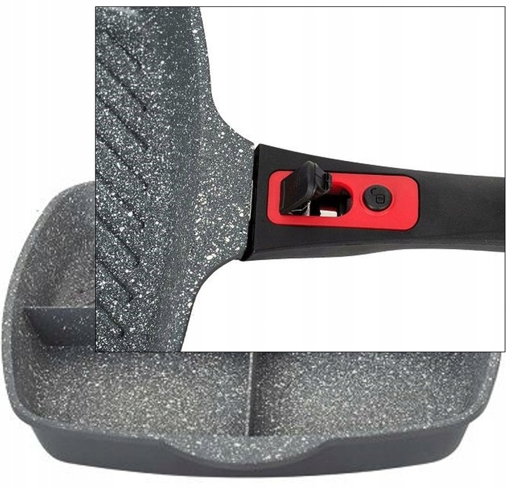 PATELNIA SEGMENTOWA MARMUROWA 28CM