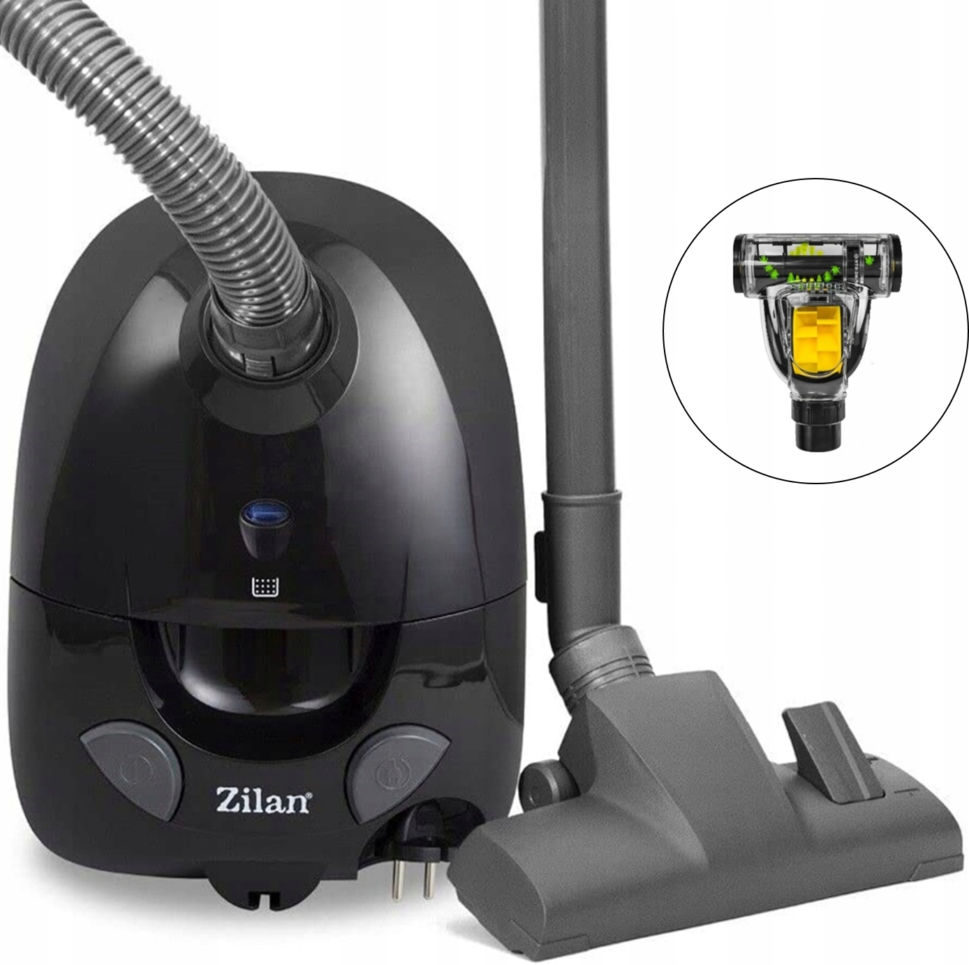 ODKURZACZ ZILAN WORKOWY ZILAN MEGA MOC 2L 860W AKCESORIA TURBO XXL