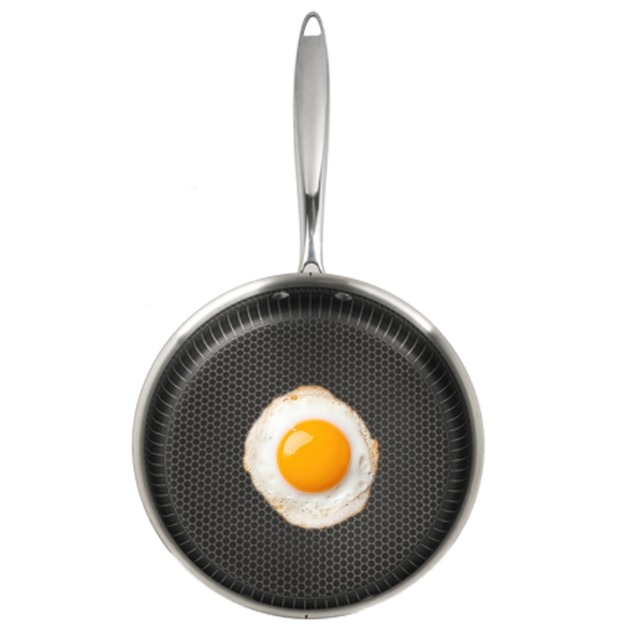 PATELNIA POWŁOKA NON STICK - STRUKTURA PLASTRA MIODU HEXAGONAL HYBRID 26CM