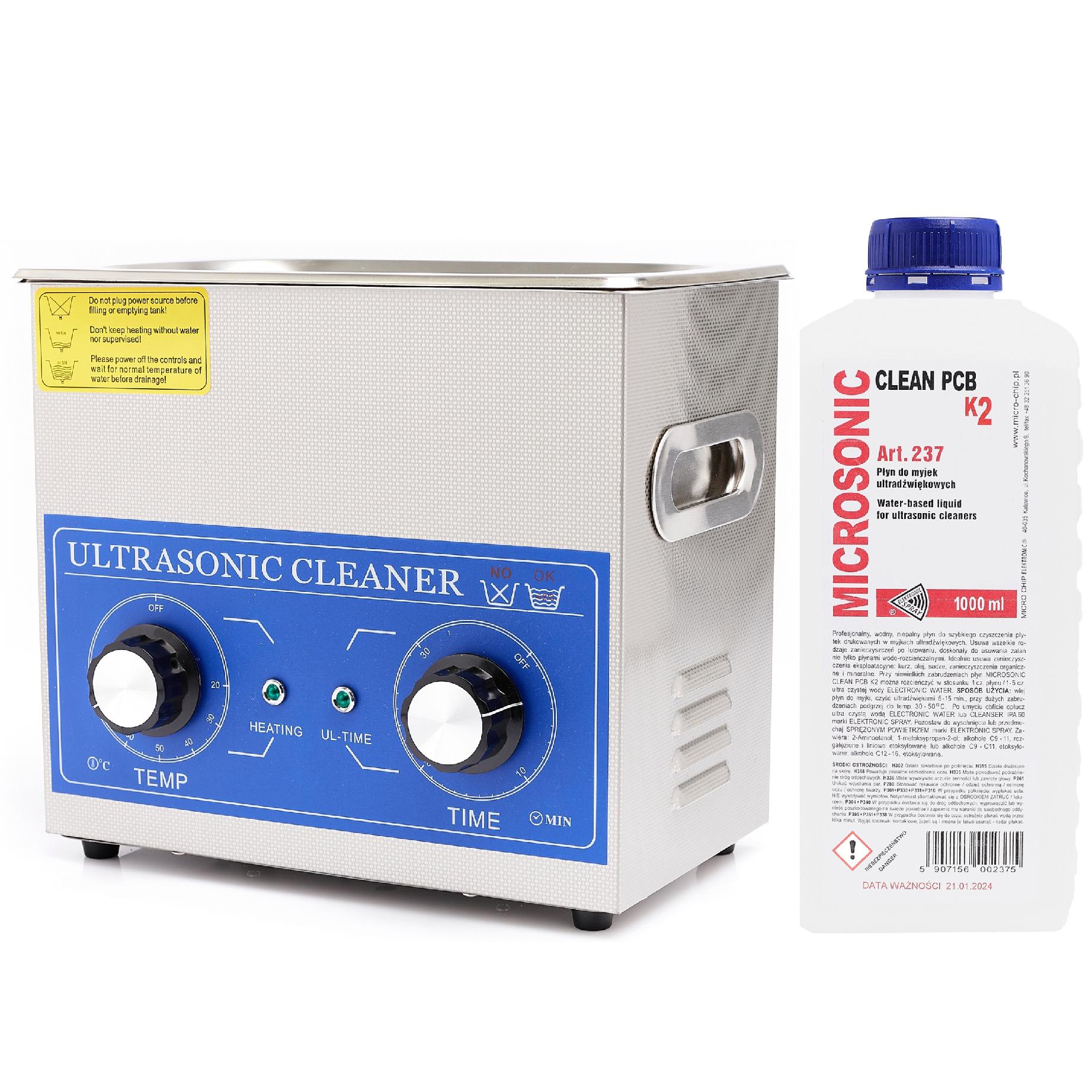 Myjka PS-20A 3,2L + MicroSonic 1L