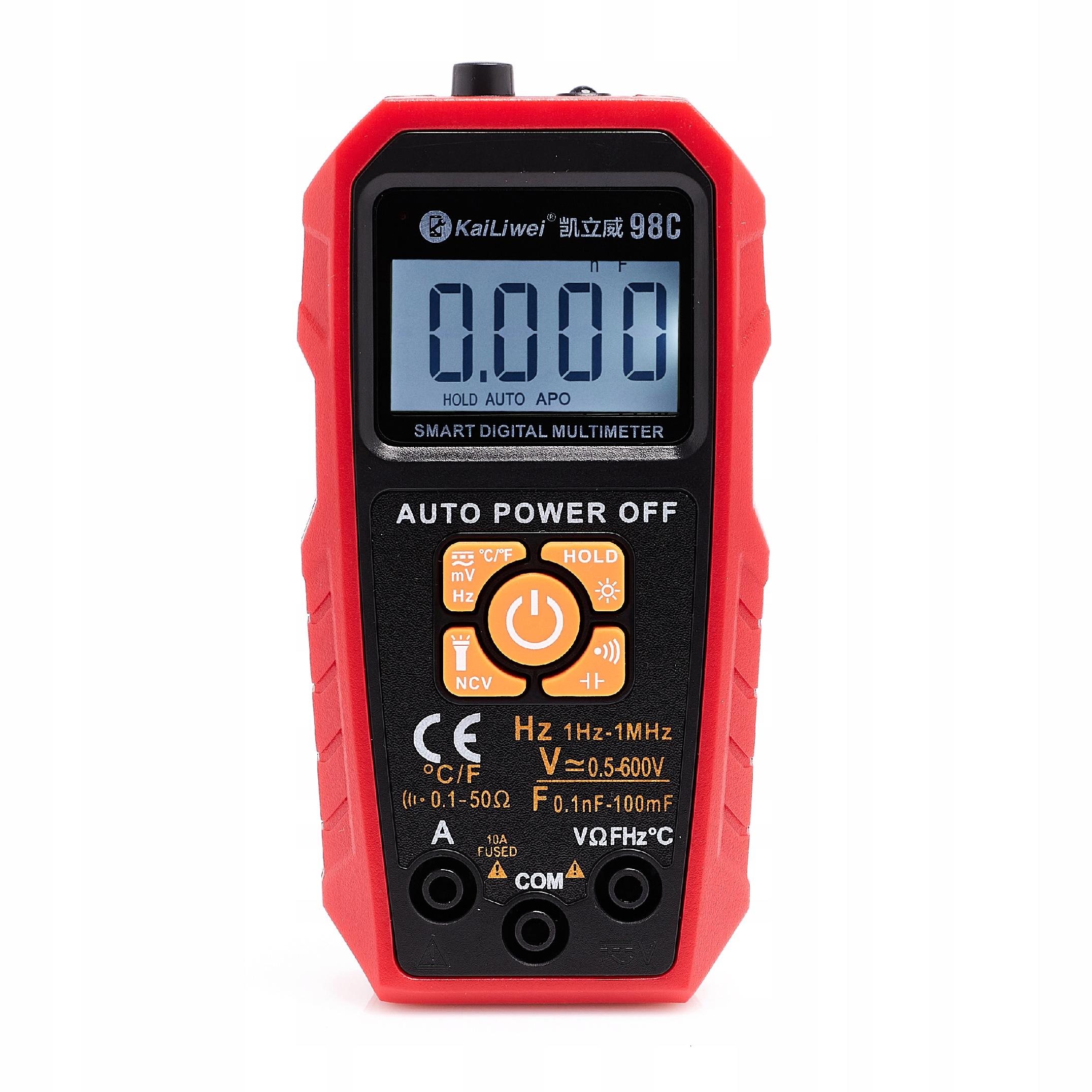 Multimetr 98C z pomiarem temperatury