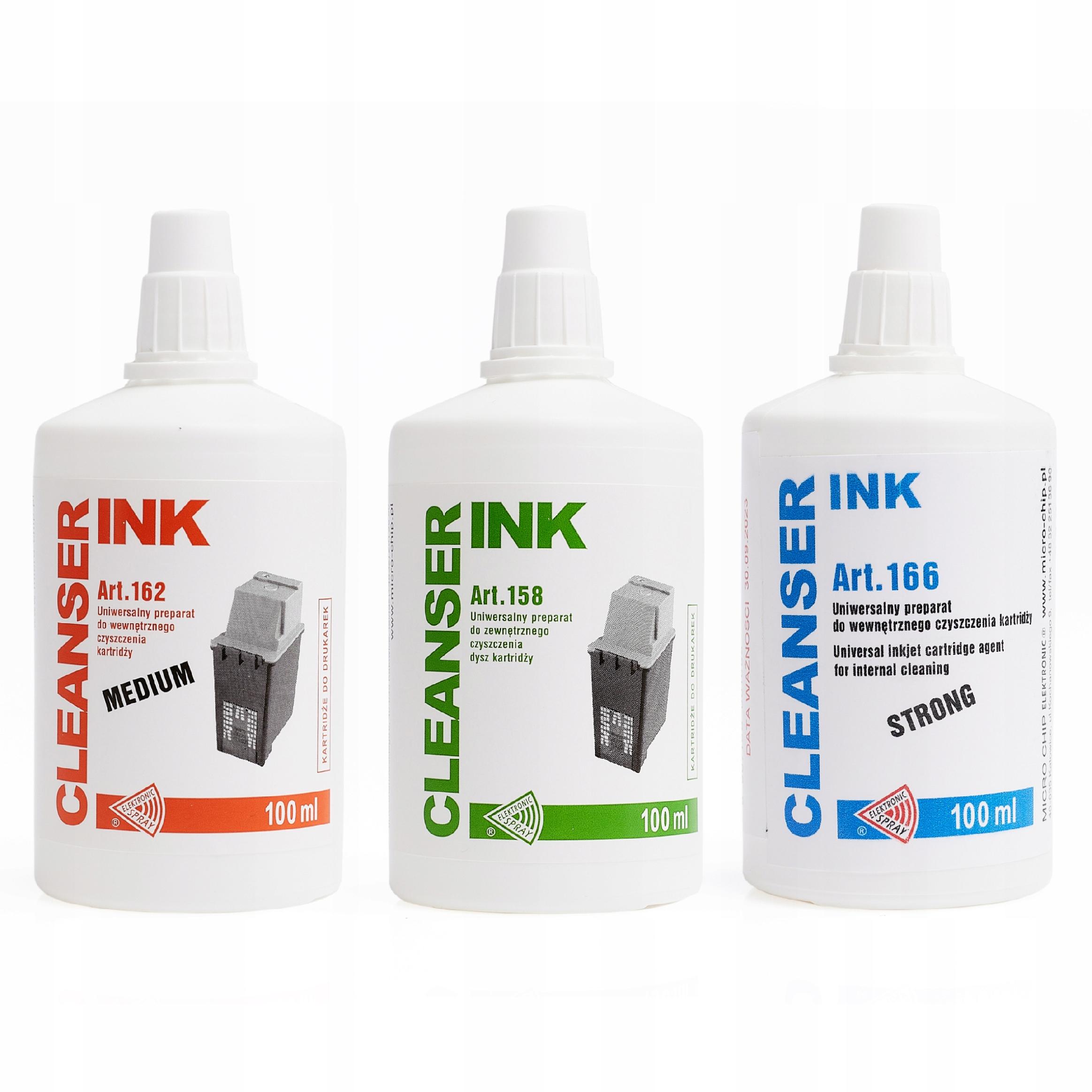 Zestaw Cleanser INK 3 x100ml