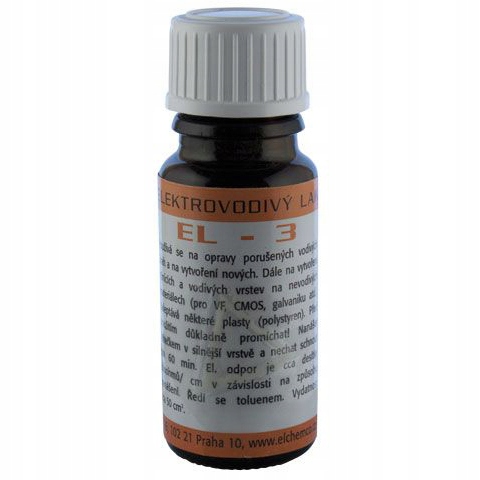 Lakier przewodzący EL-3 8 ml