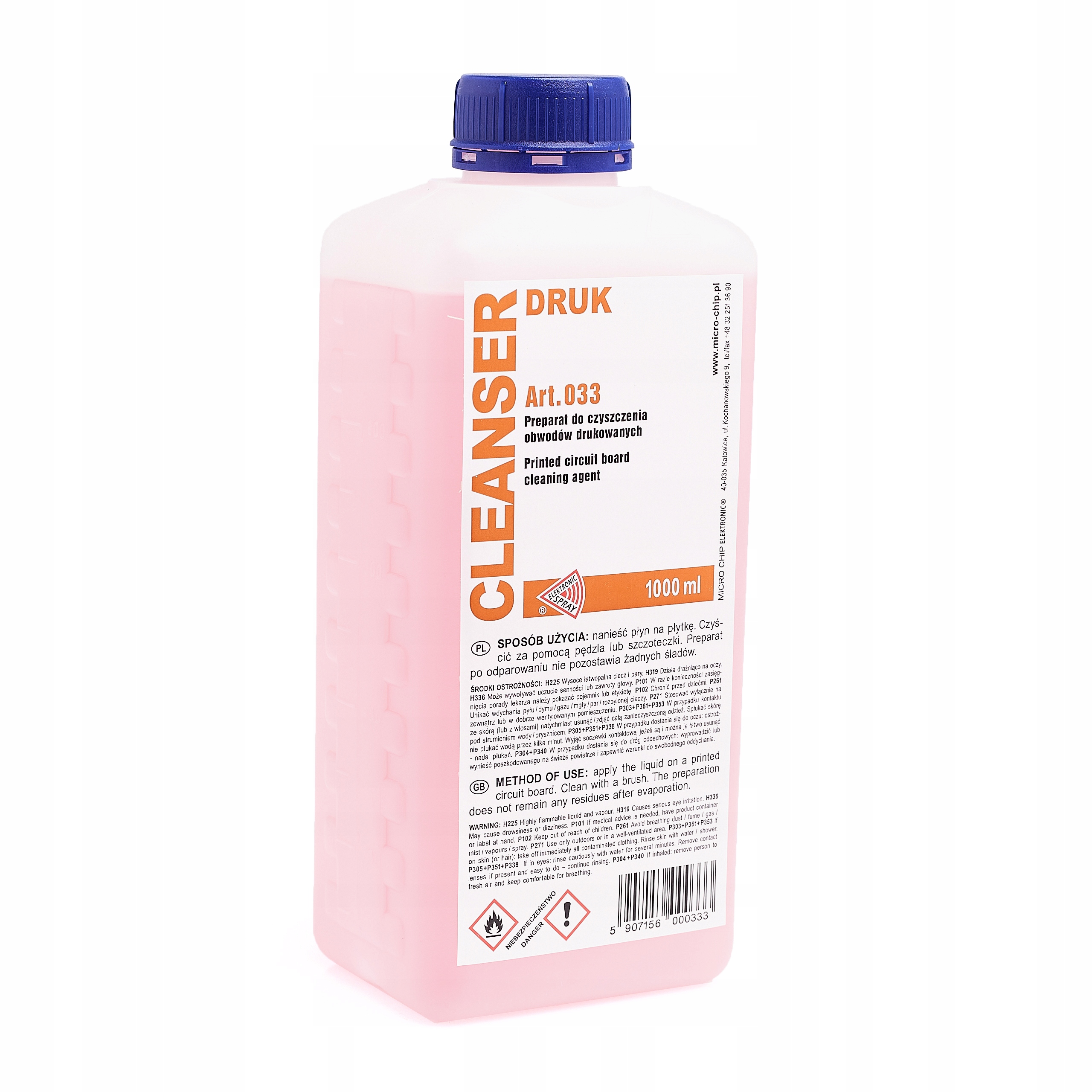 Cleanser Druk 1L Micro Chip