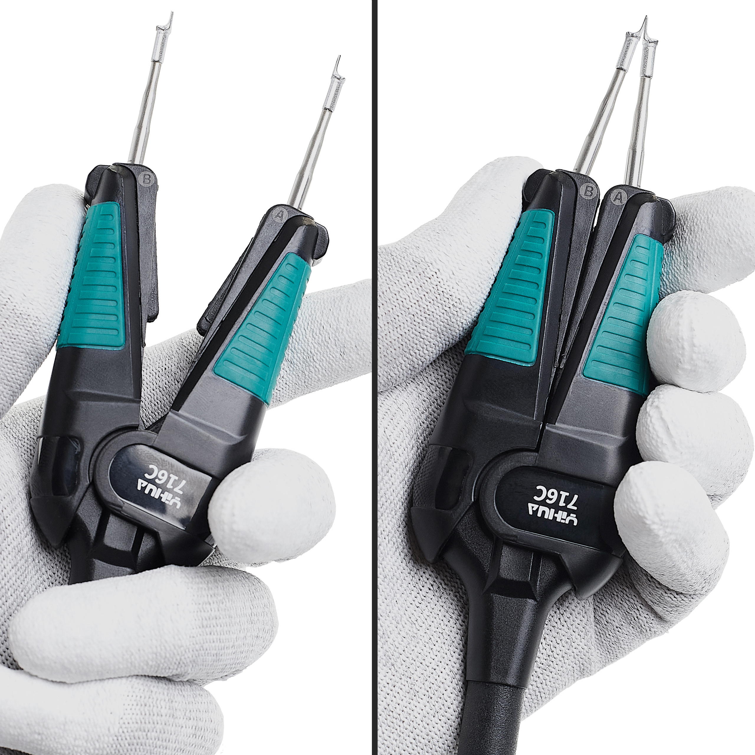 Stacja lutownicza Yihua 982D-III na gorty 210 + termopęseta • cena