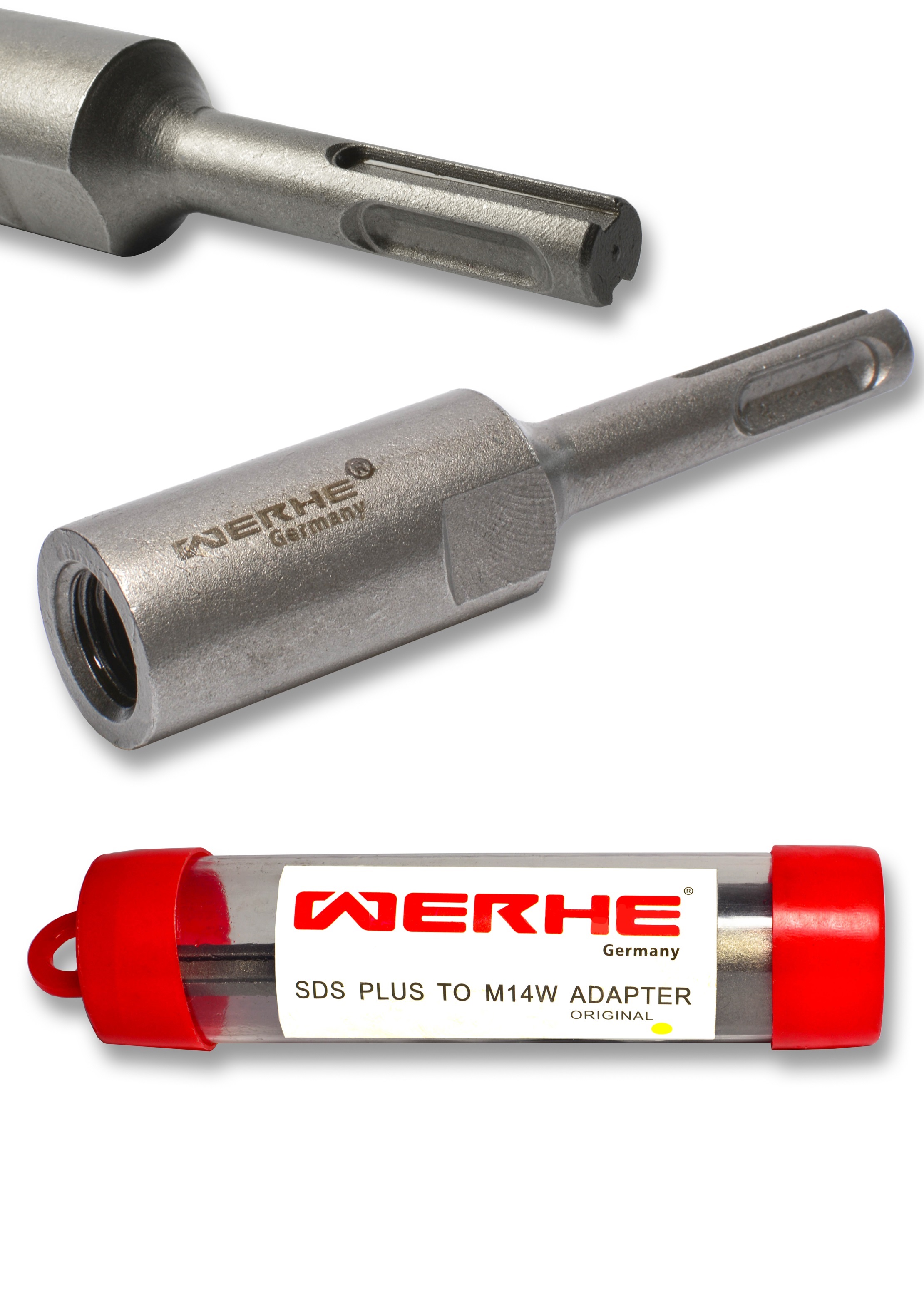 Adattatore WERHE Da SDS MAX A M14 Interno | Per Utensili Elettrici E Demolitori