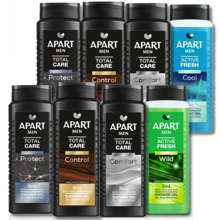 Apart MEN miks 8 sztuk po 500 ml