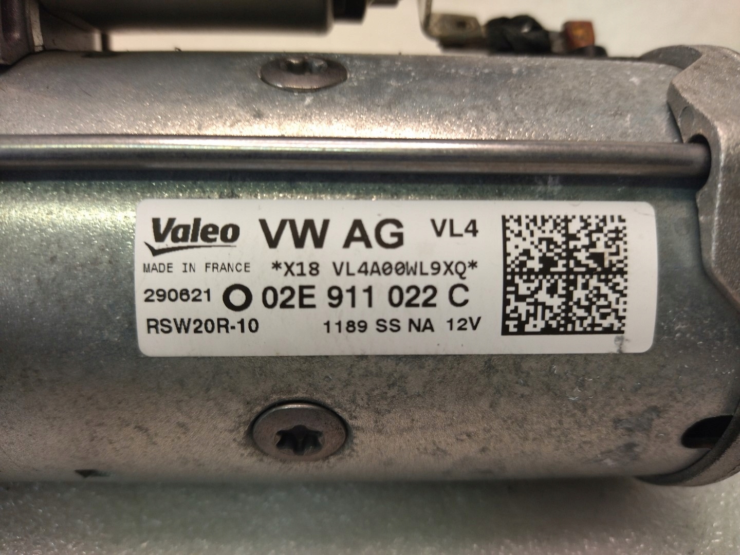 VOLKSWAGEN Other engine parts 21398117 - Used parts online  