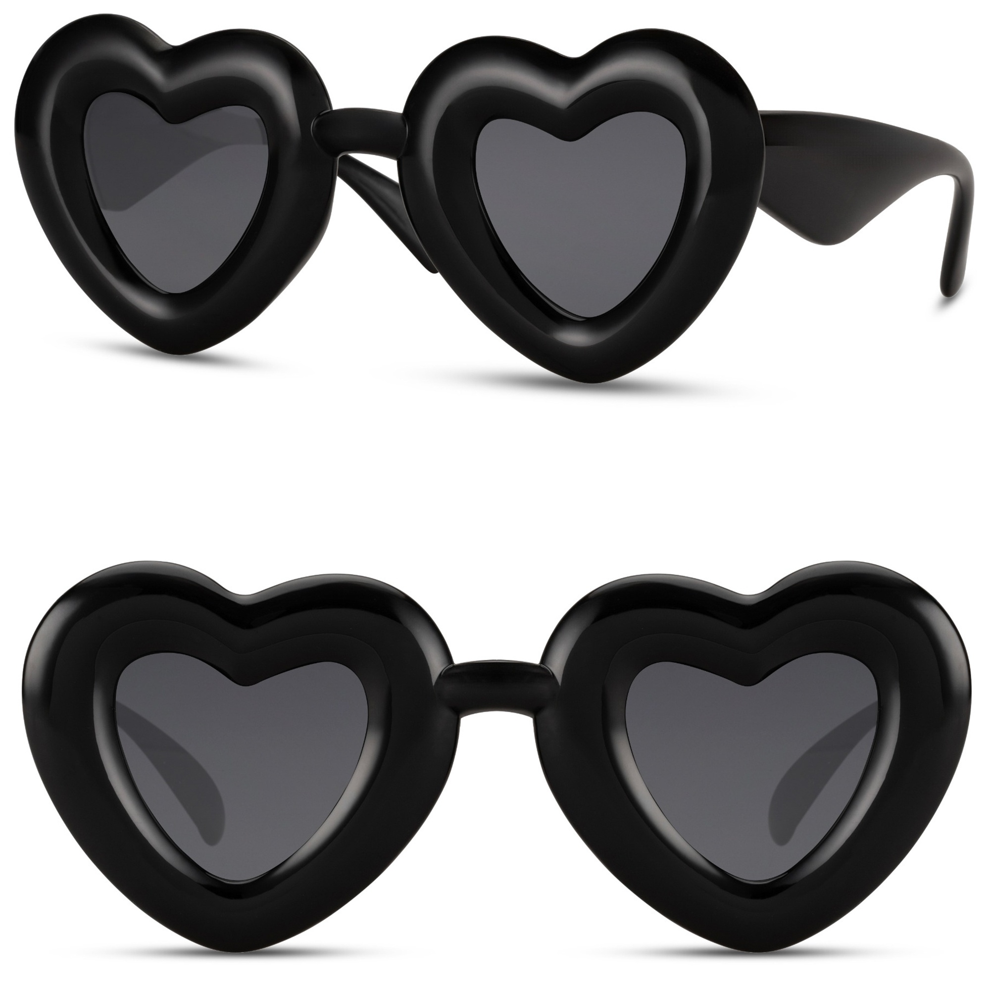 Очила ROMANTICA BLACK Изглед отпред