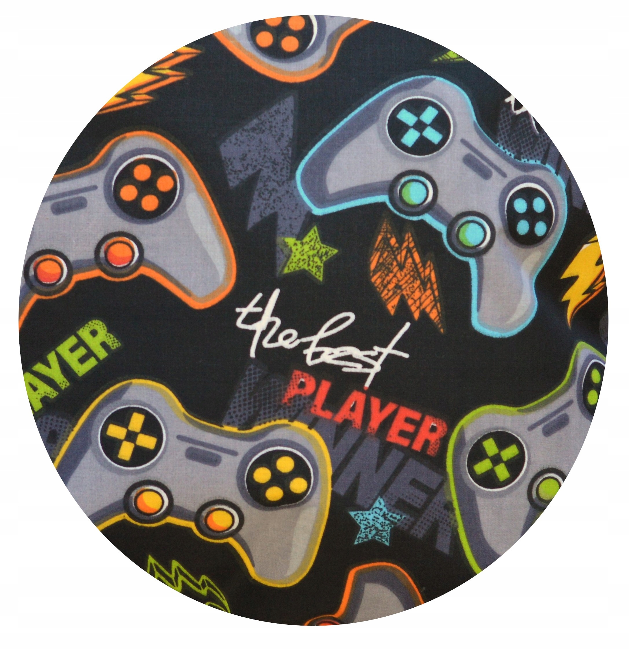 Zasłonki GAME PADY Komplet do pokoju GEAMINGOWEGO nastolatka