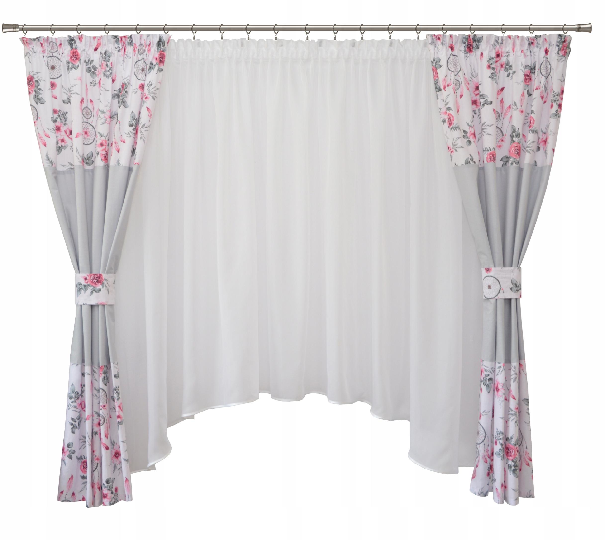 Komplet zasłon firana dziewczynki ŁAPACZ SNÓW 2