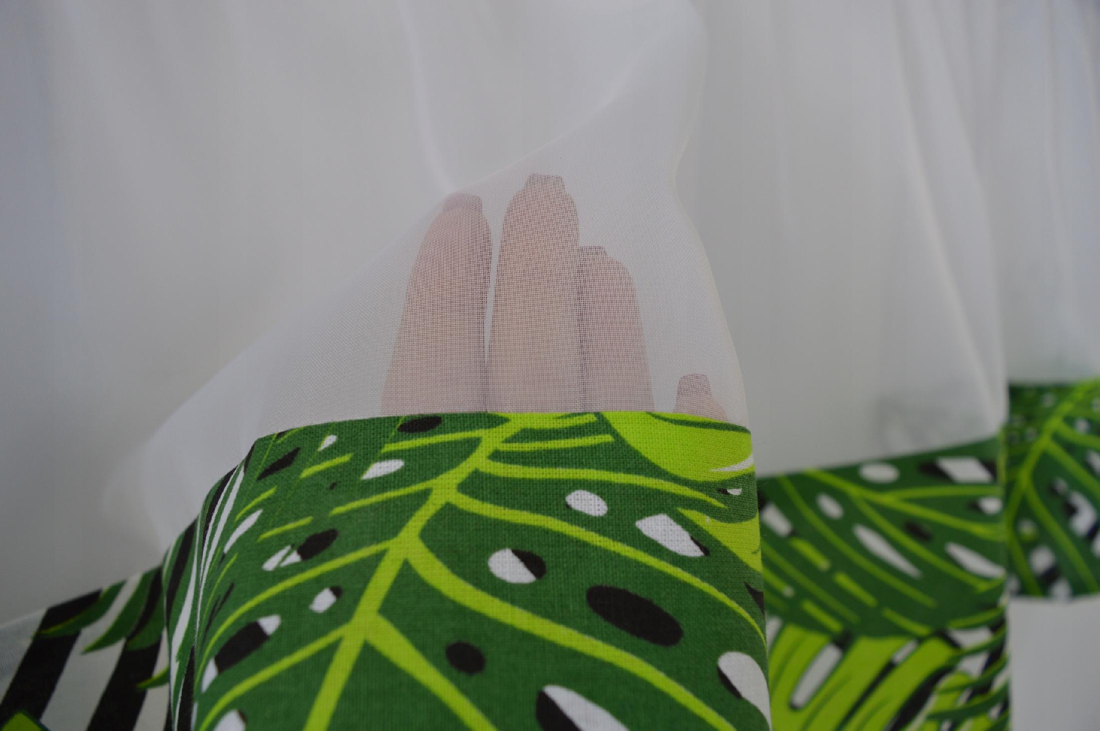 Zazdrostka nowoczesna MONSTERA zyg zak 100x60