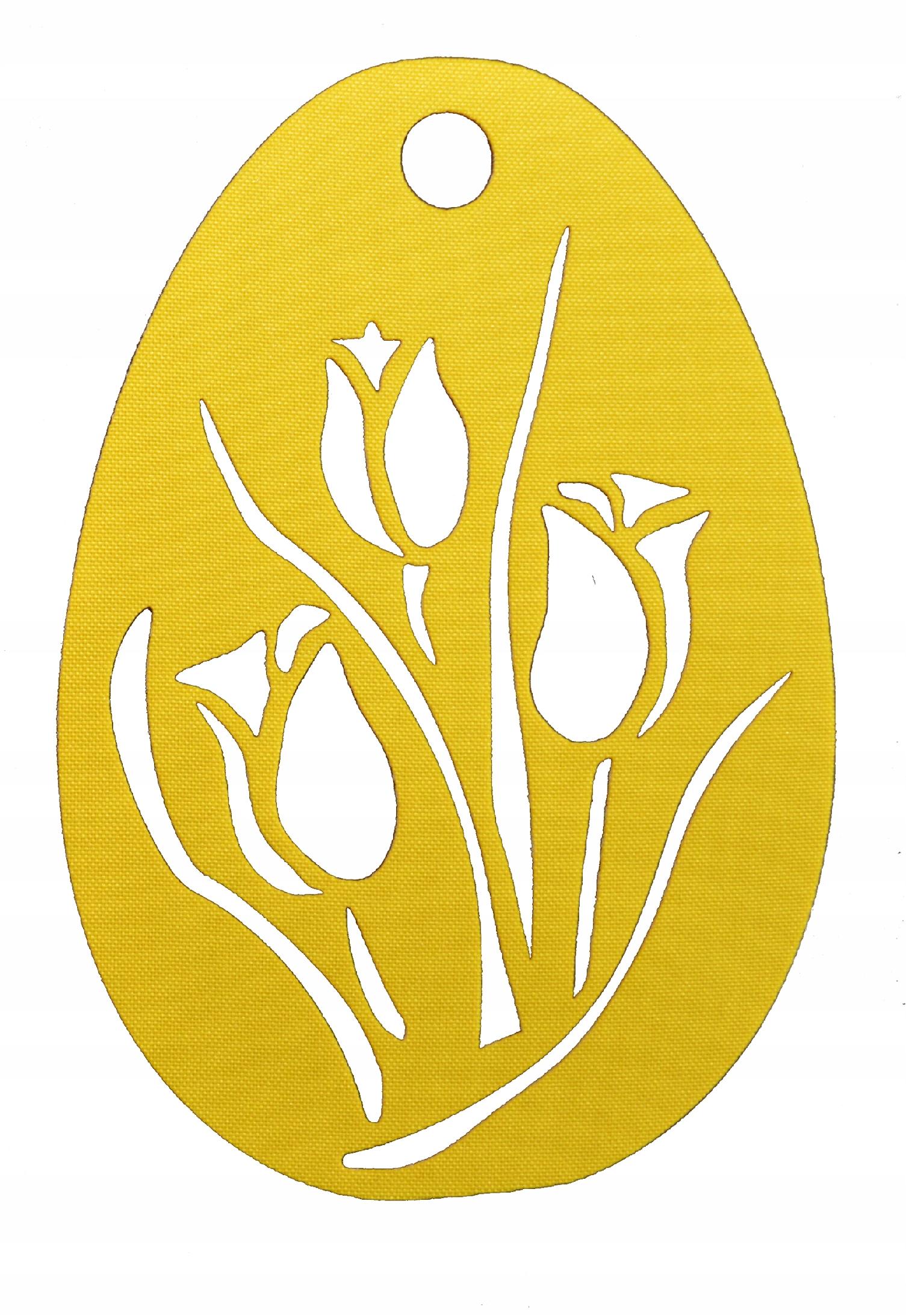 4. Zawieszka ażurowa jajko wiosna TULIPAN kwiat