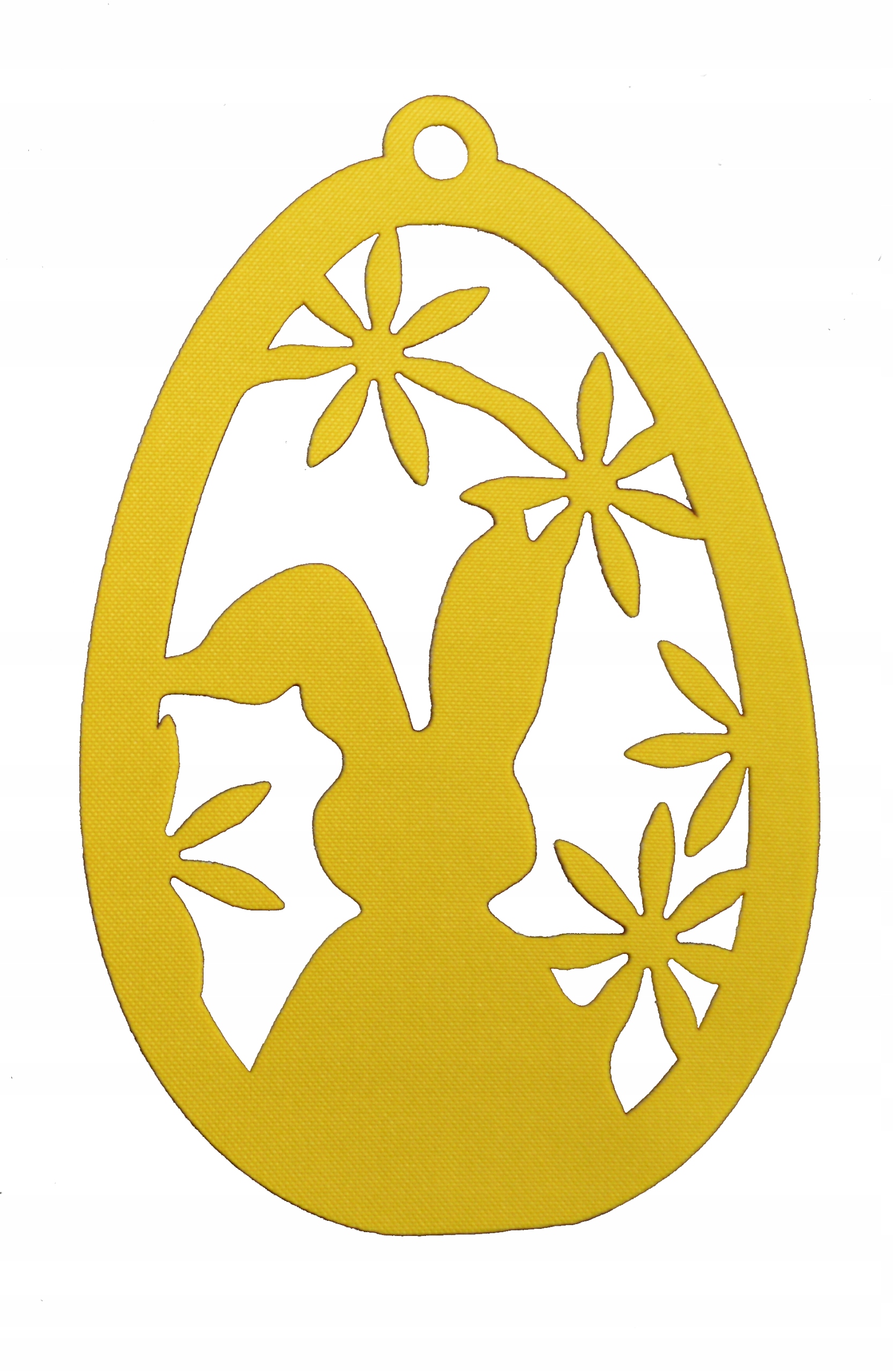 2. Zawieszka ażurowa jajko święta Wielkanoc zając