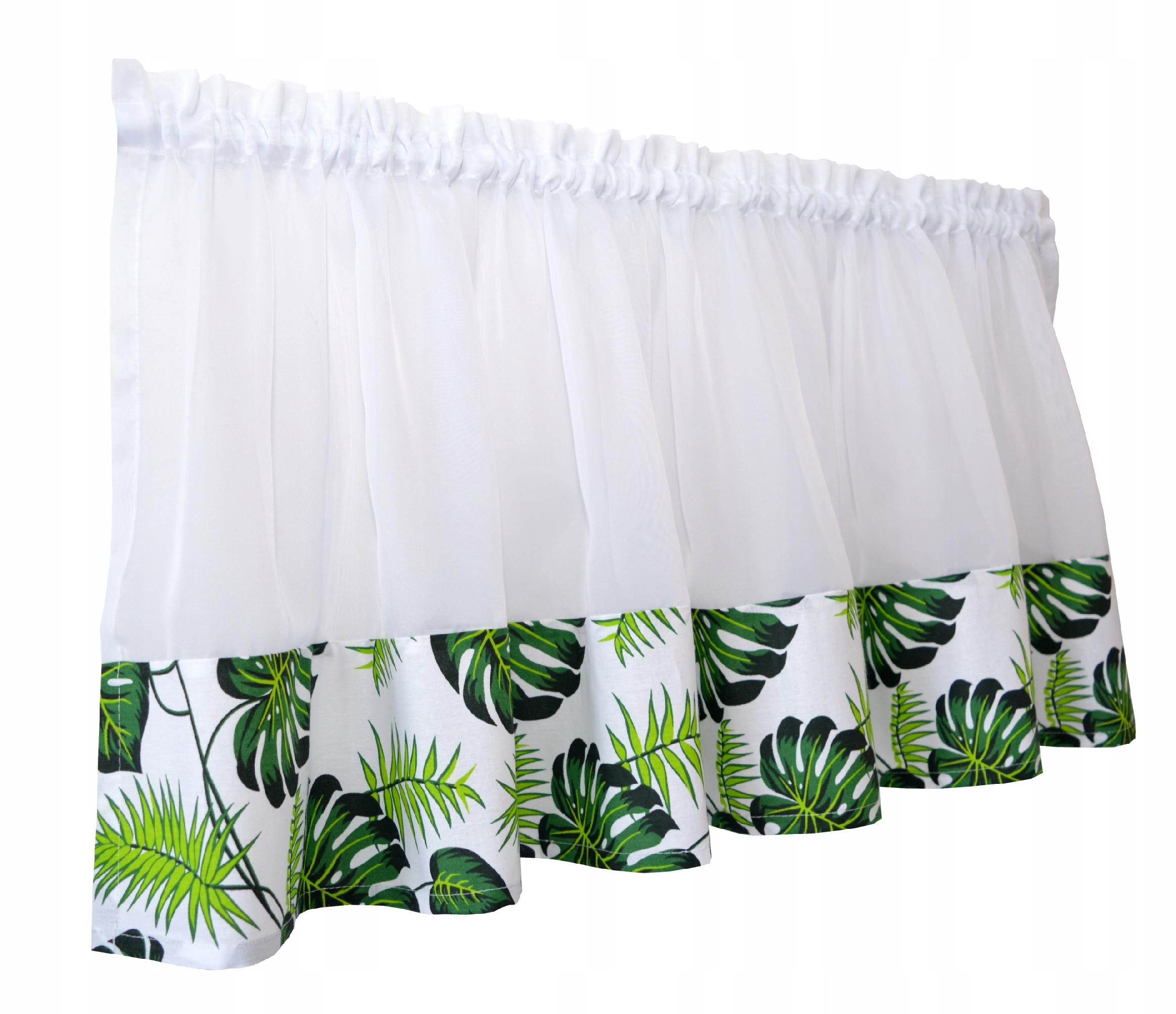 Zazdrostka nowoczesna monstera liście 200x60