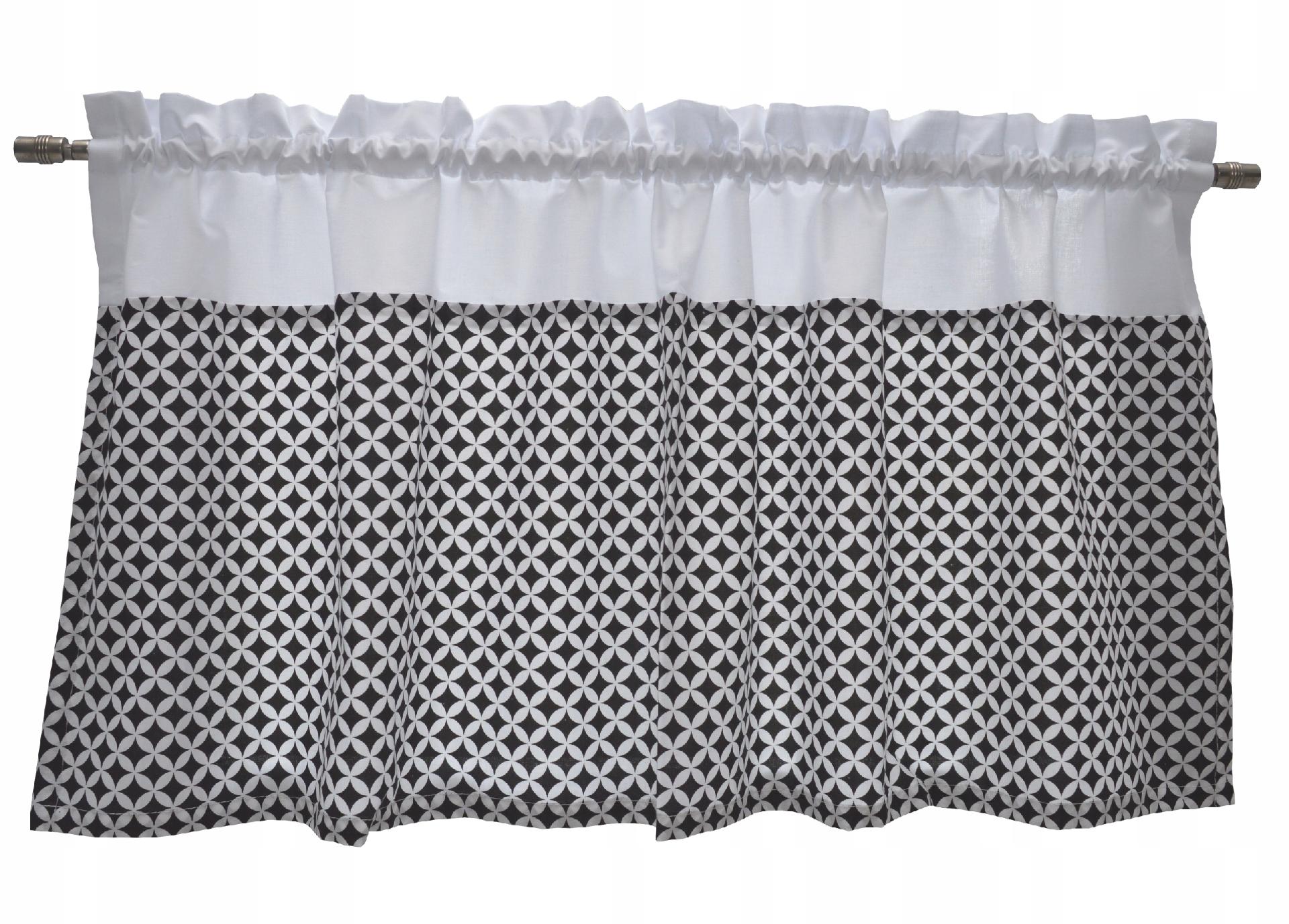 ZAZDROSTKA firana kuchenna nowoczesna 100x40