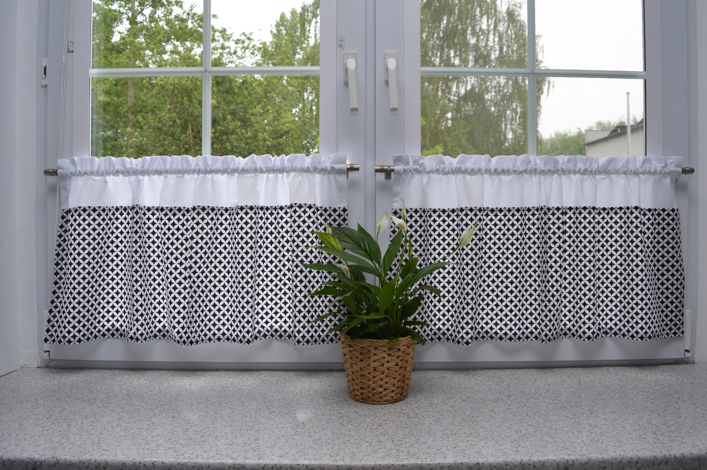 ZAZDROSTKA firana kuchenna nowoczesna 100x40